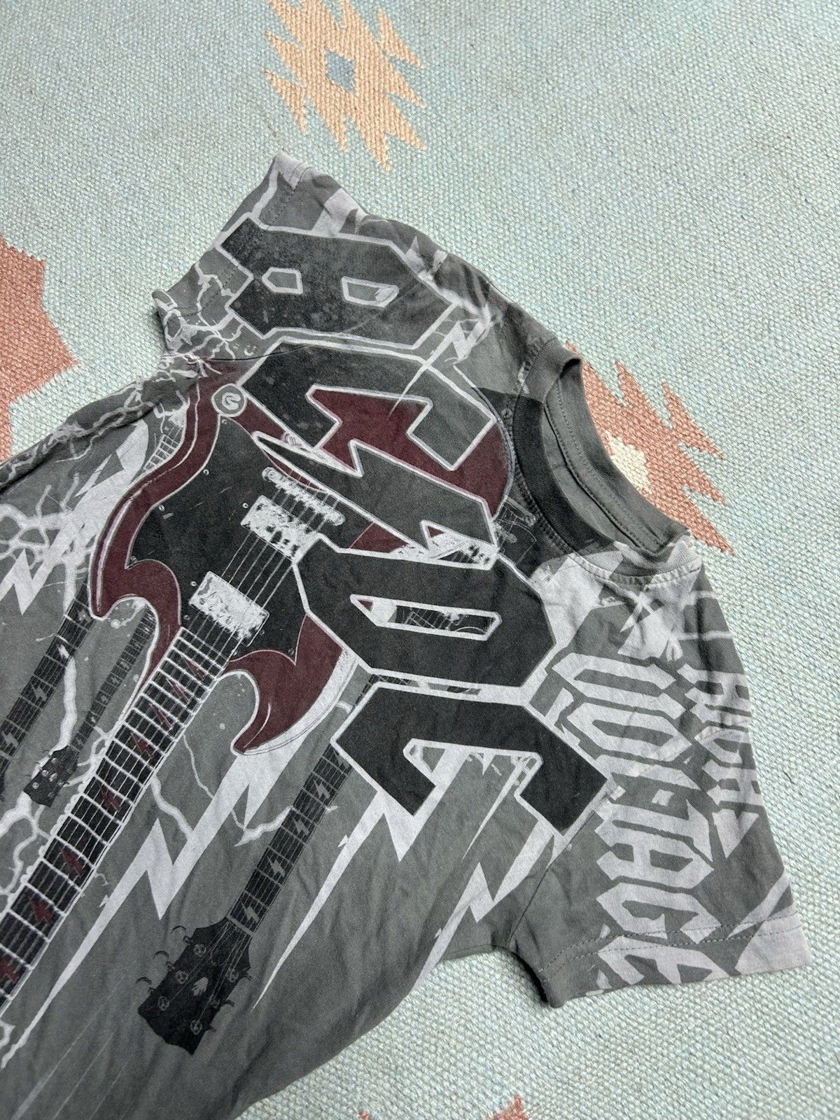 Liquid Blue Liquid blue t shirt AC/DC rock and roll band tee babydoll S Size S / US 4 / IT 40 - 3 Thumbnail