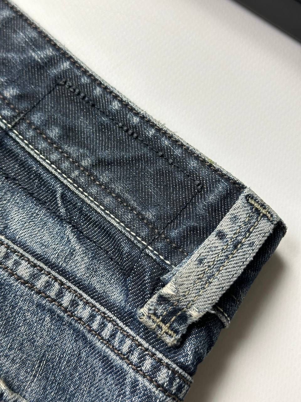 Diesel Vintage 90s Diesel Washed Japan Wide Jean Size US 33 - 5 Thumbnail