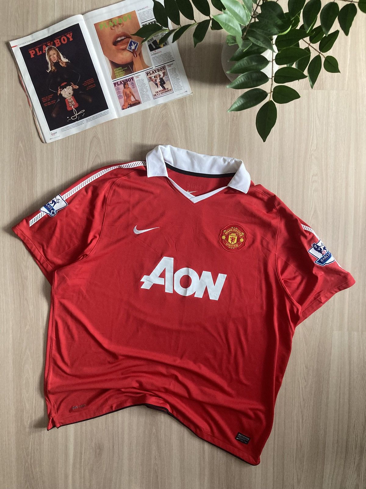 Vintage Nike Dri-Fit Jersey Williamson Manchester United 00s