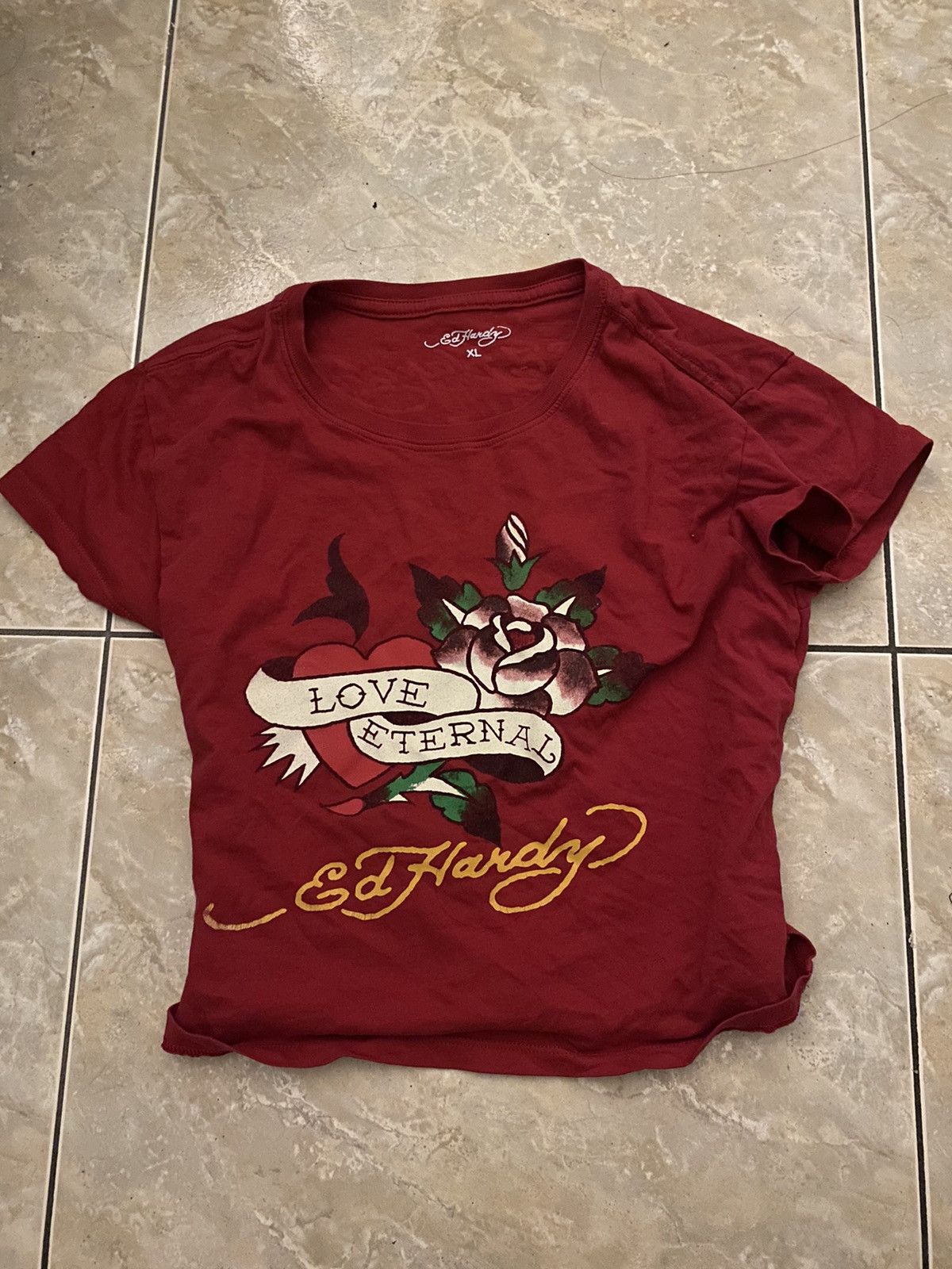 Ed Hardy Ed hardy crop top Size XL / US 12-14 / IT 48-50 - 1 Thumbnail