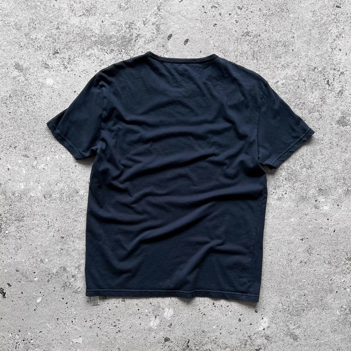 Armani × Emporio Armani Emporio Armani EA7 Mens Blue SS Solid Pattern Cotton T-Shirt Size US M / EU 48-50 / 2 - 2 Thumbnail