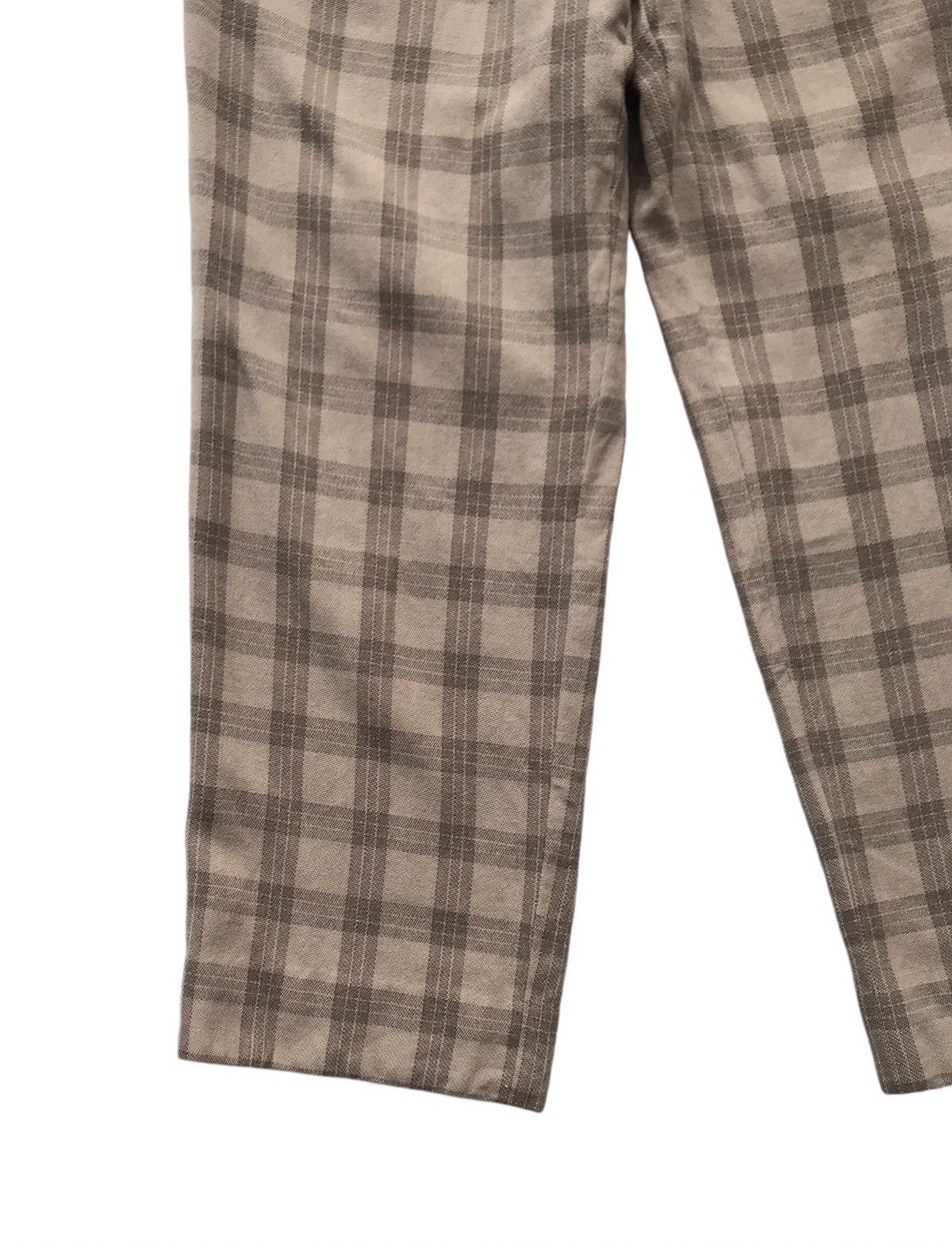 Christian Dior Monsieur × Vintage Vintage 90s Christian Dior Monsieur Plaid Checked Trouser Size US 30 / EU 46 - 4 Thumbnail