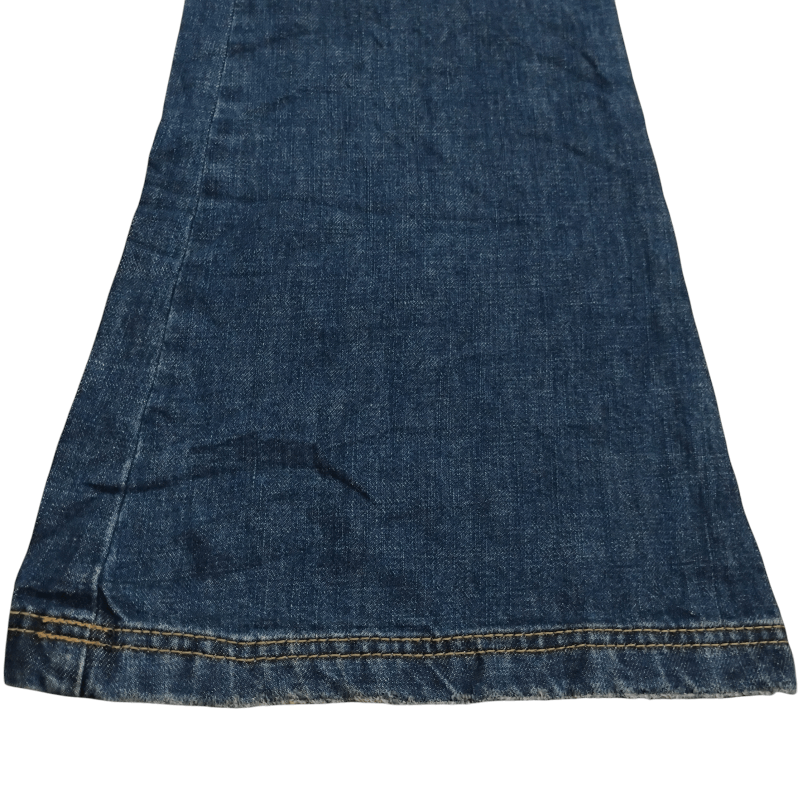 Japanese Brand Egoist Super Flare Patchwork Ripped Distressed Jeans Size 30" / US 8 / IT 44 - 7 Thumbnail