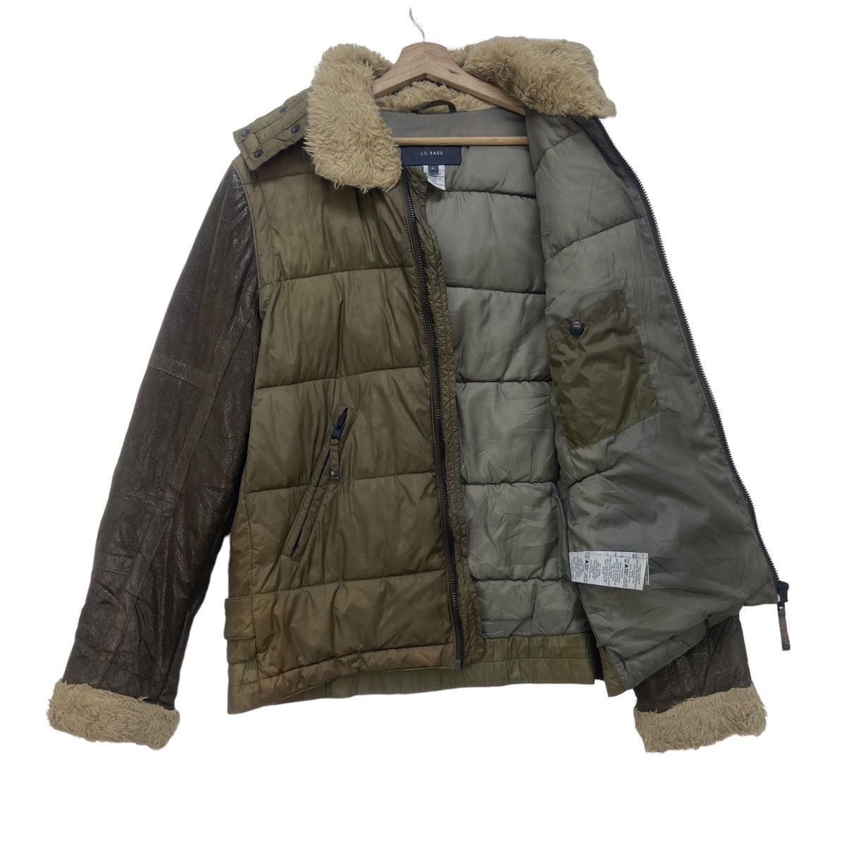 Japanese Brand J.C Rags Puffer Down Jacket Size US M / EU 48-50 / 2 - 2 Thumbnail