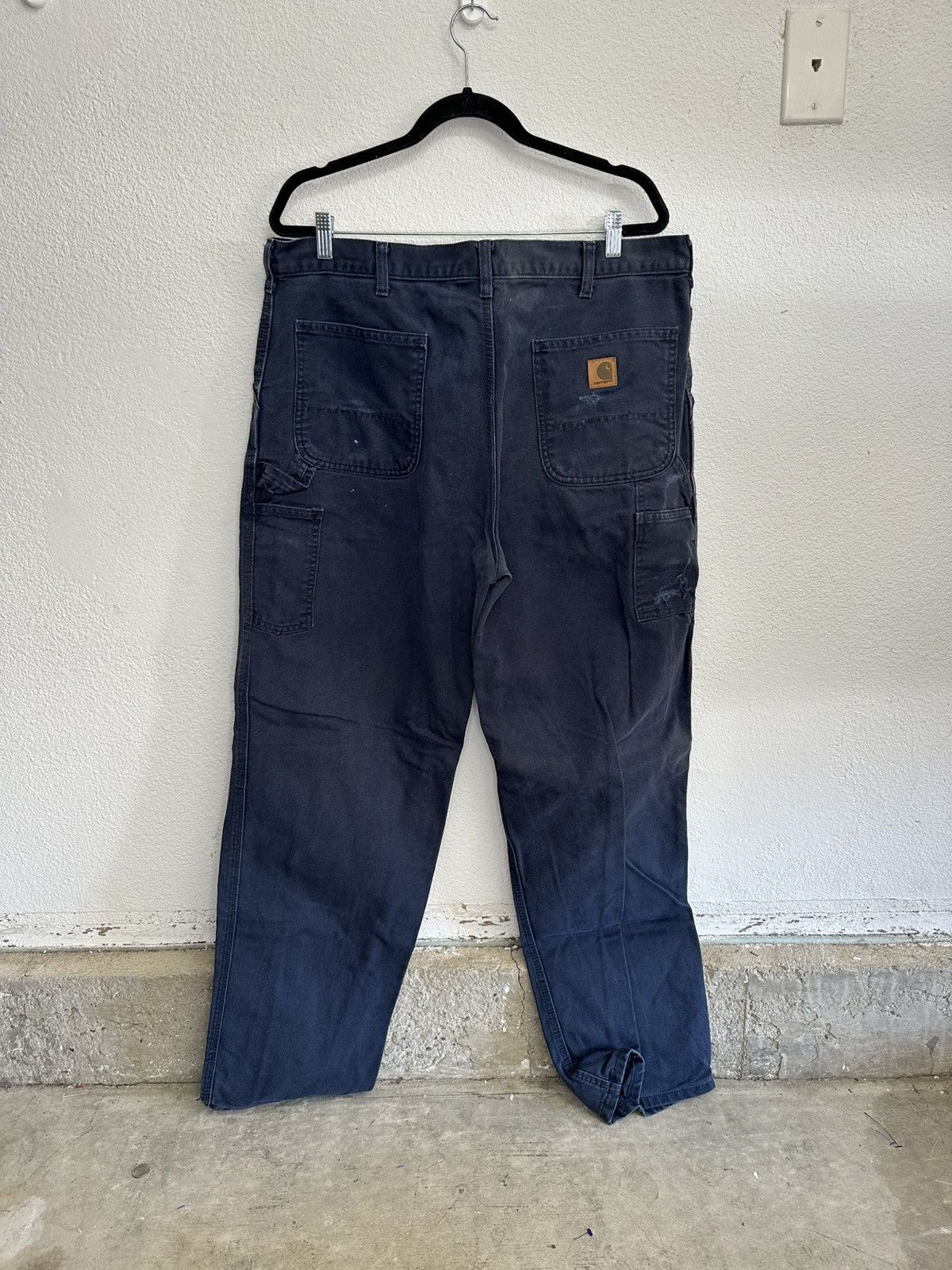 Carhartt Vintage Carhart navy pants 38 x 34 Size US 38 / EU 54 - 1 Thumbnail