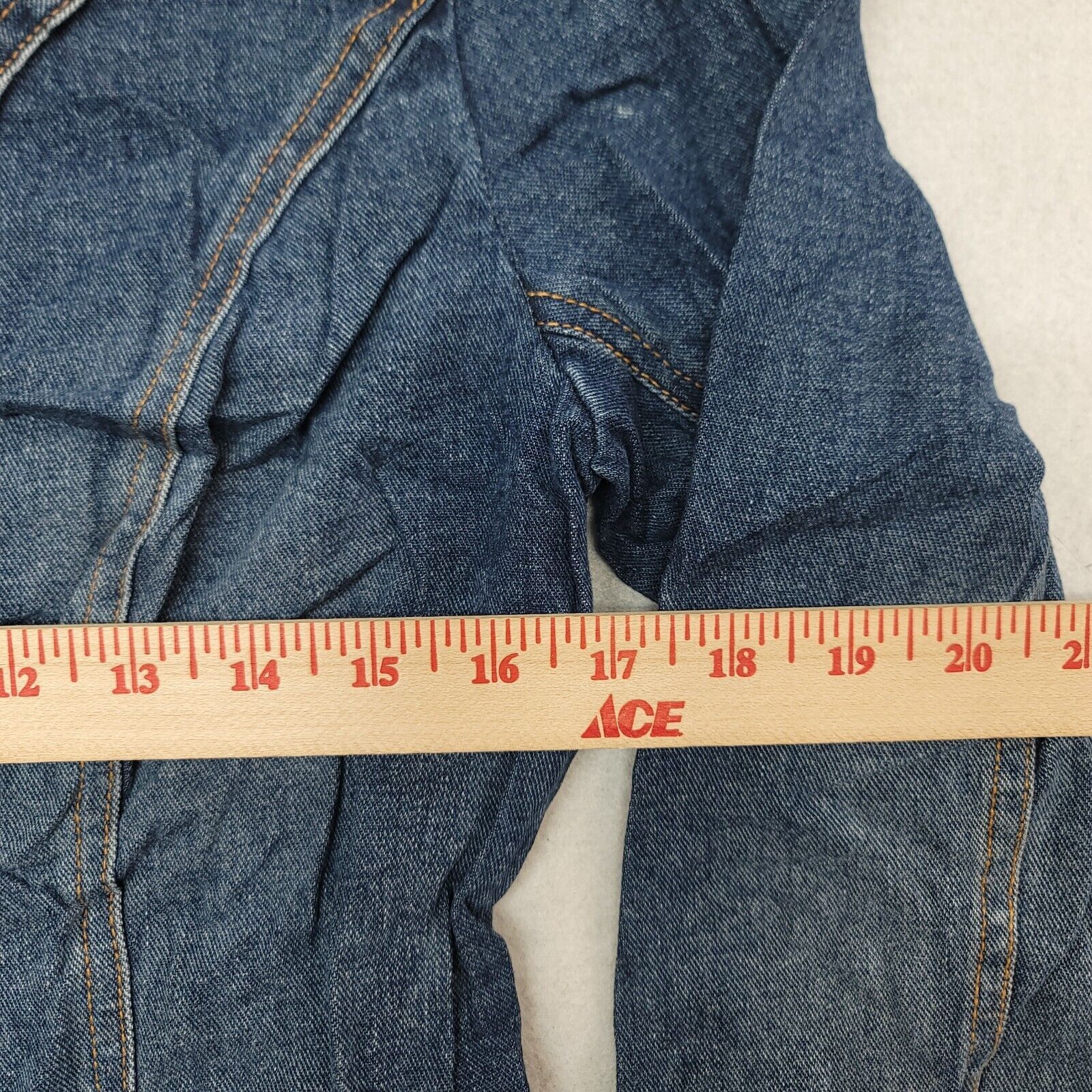 Willi Smith Willi Smith Button Up Denim Jean Jacket Womens Size M Blue Size M / US 6-8 / IT 42-44 - 6 Thumbnail