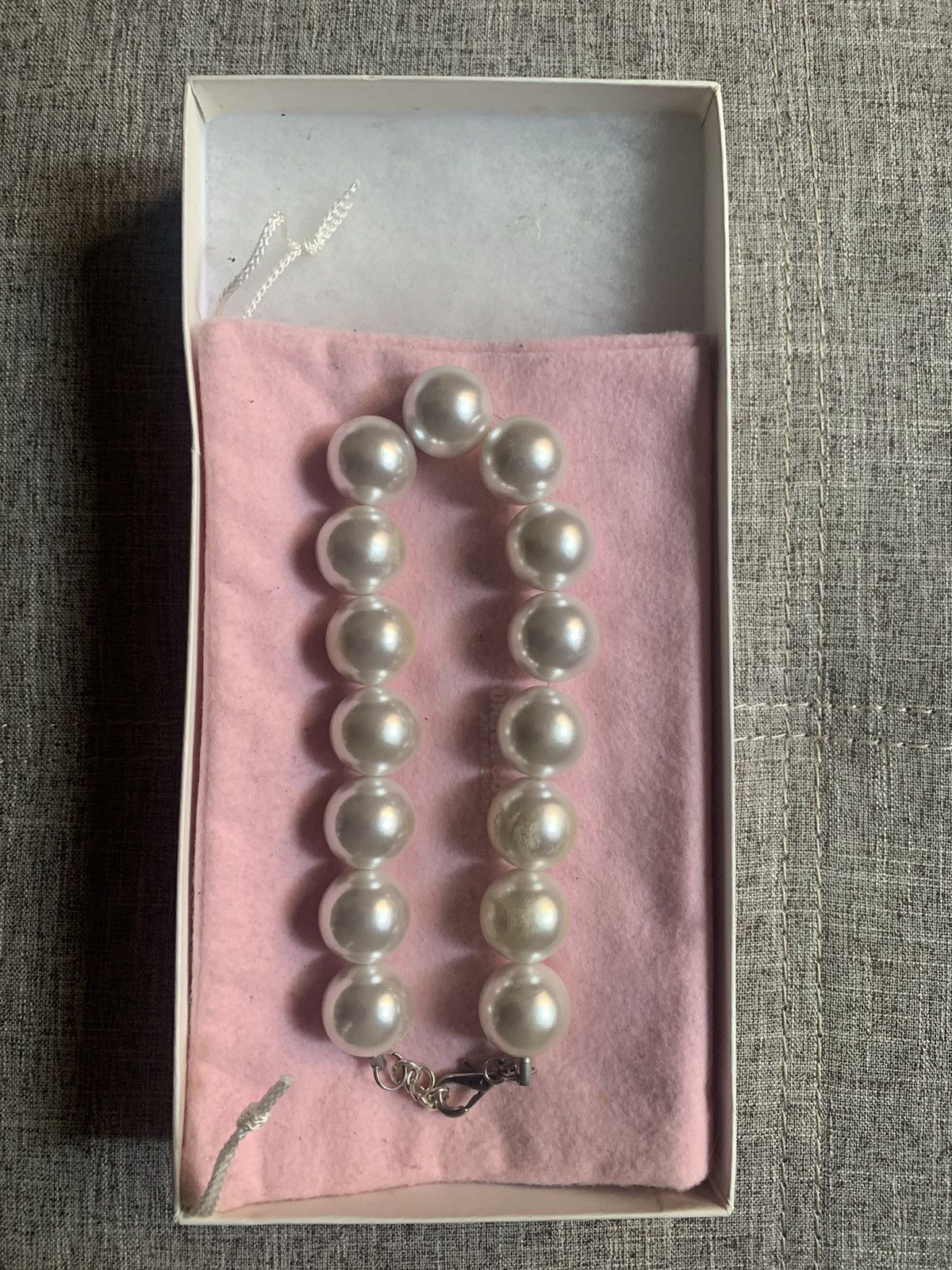 Jun Takahashi × Undercover Undercover 2001 D.A.V.F. Pearl Necklace/choker Size ONE SIZE - 1 Thumbnail