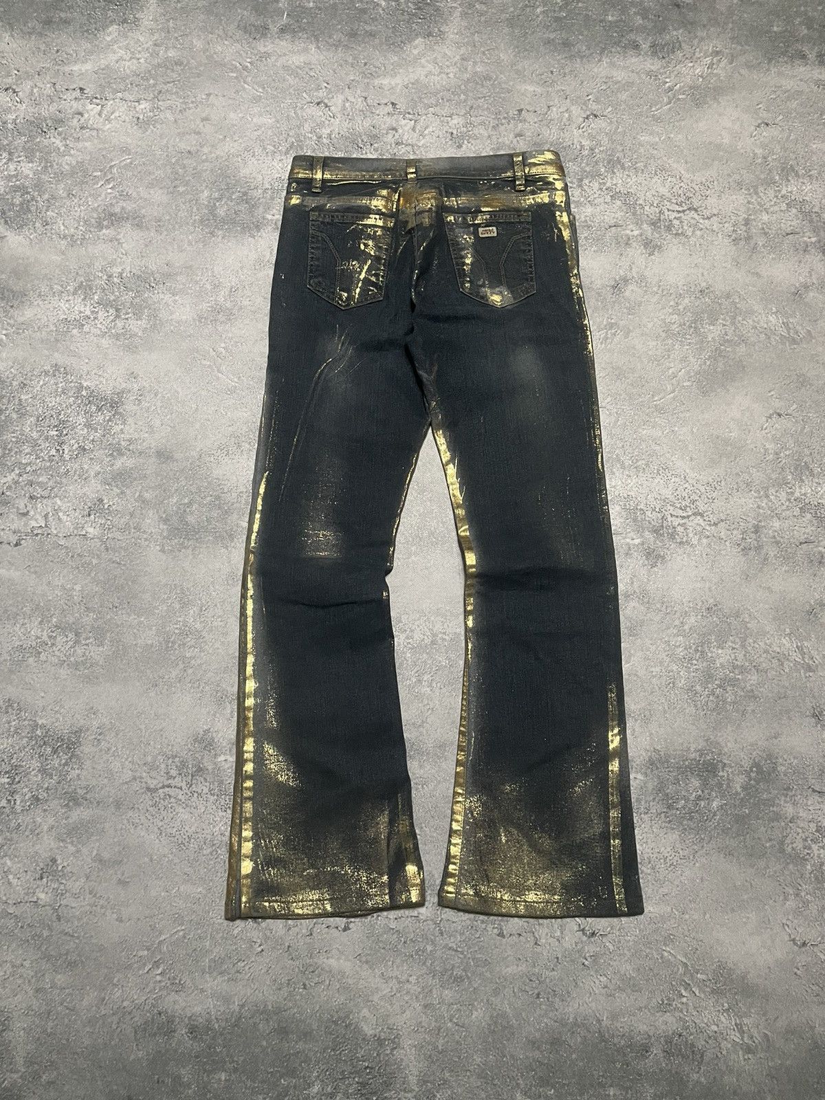 Hysteric Glamour × Le Grande Bleu (L.G.B.) × Vintage RARE vintage If Six Was Nine style flared Miss Sixty jeans Size US 30 / EU 46 - 2 Thumbnail