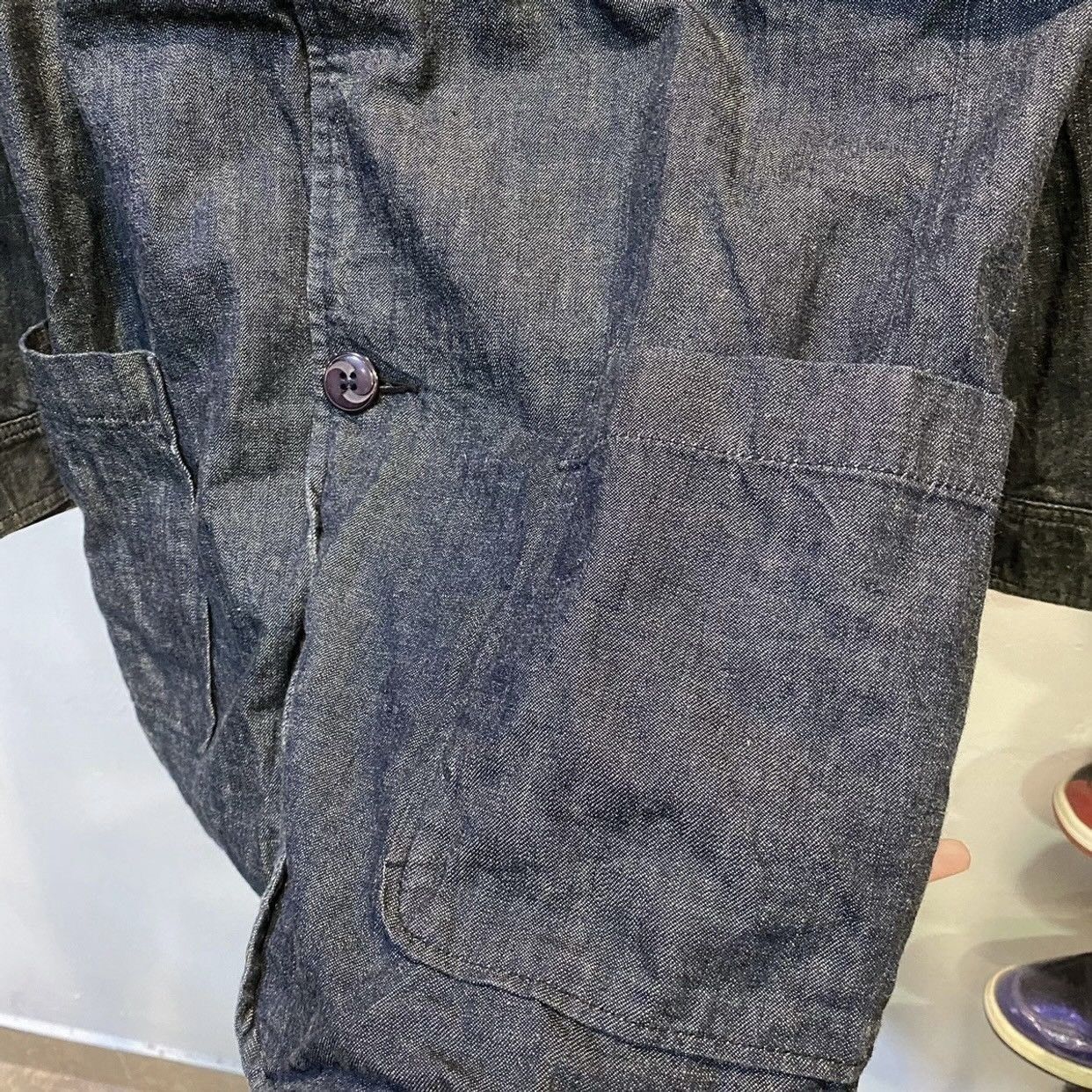 Neighborhood Neighborhood Denim Jacket Coverall Indigo Vintage Pre-Owned Size US M / EU 48-50 / 2 - 5 Thumbnail