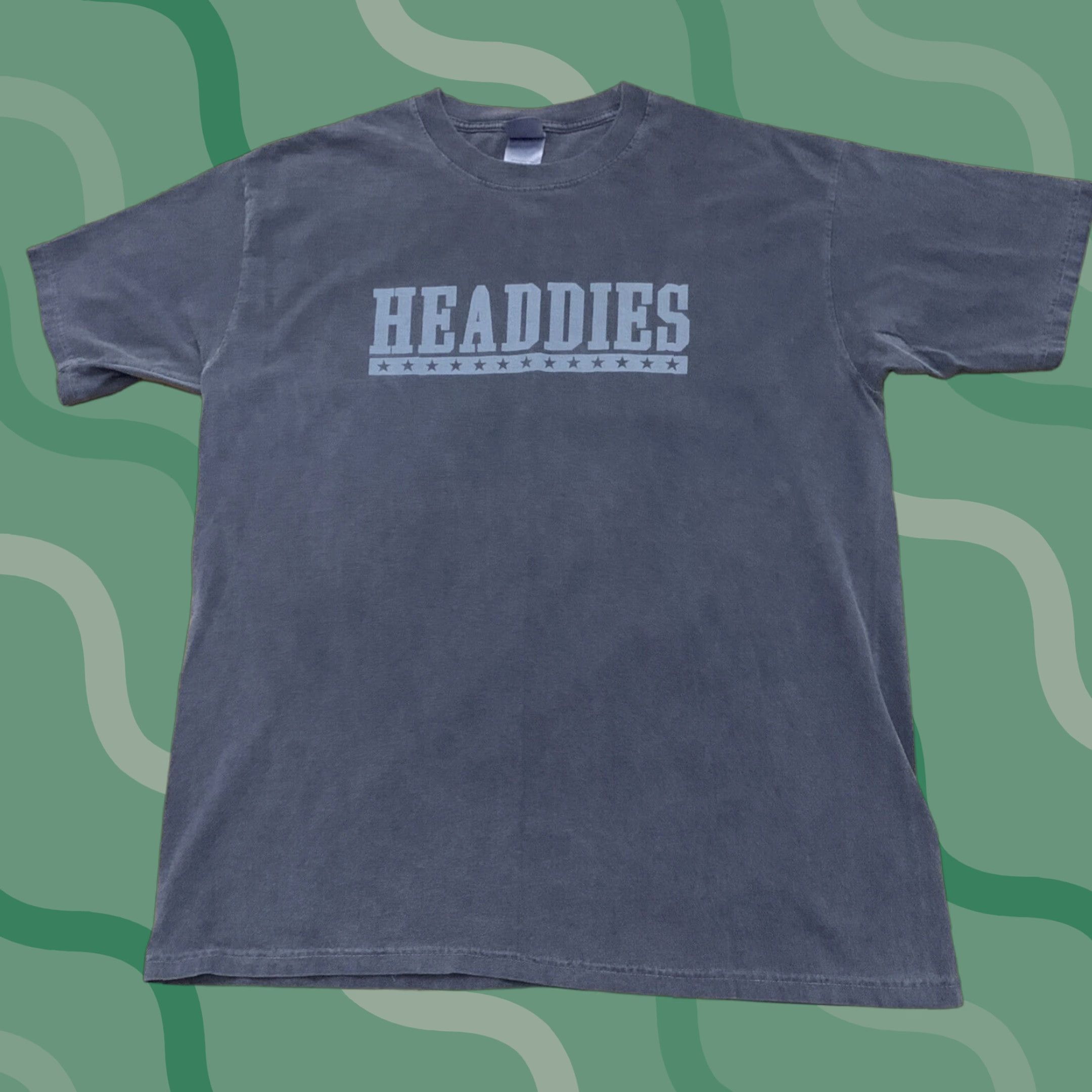 Vintage VINTAGE Authentic Pigment T-Shirt Headdies Pipe Shop Hippie Art Size L Blue Mens Size US L / EU 52-54 / 3 - 1 Thumbnail