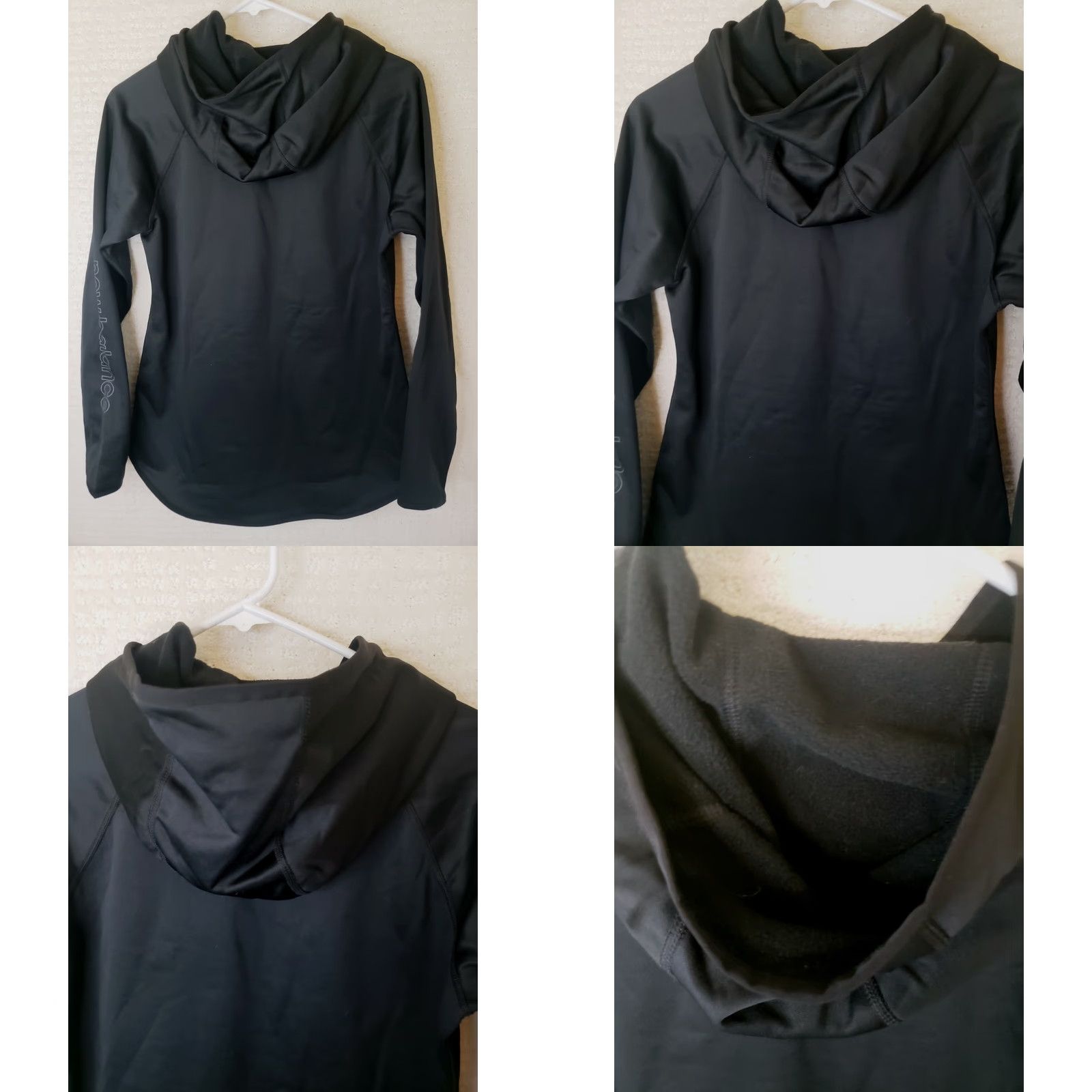 New Balance New Balance Hoodie Shirt Women's M Black PullOver Hooded Mock Neck Long Sleeve Activewear Outdoor Sports Gym & Training Womens Size M / US 6-8 / IT 42-44 - 8 Thumbnail