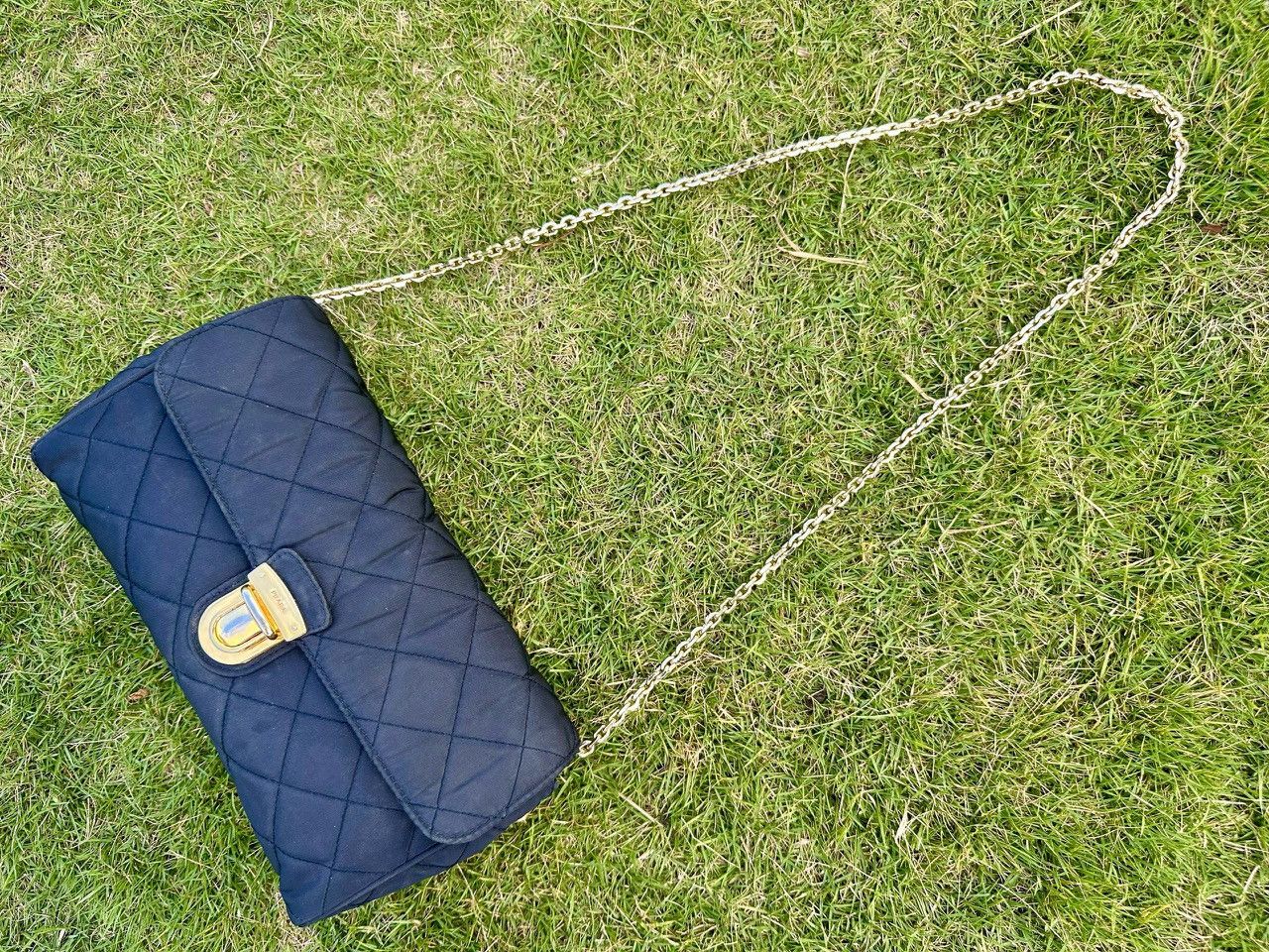 Prada Authentic Prada Bandouliera Tessuto Impuntu Shoulder Bag Size ONE SIZE - 1 Thumbnail