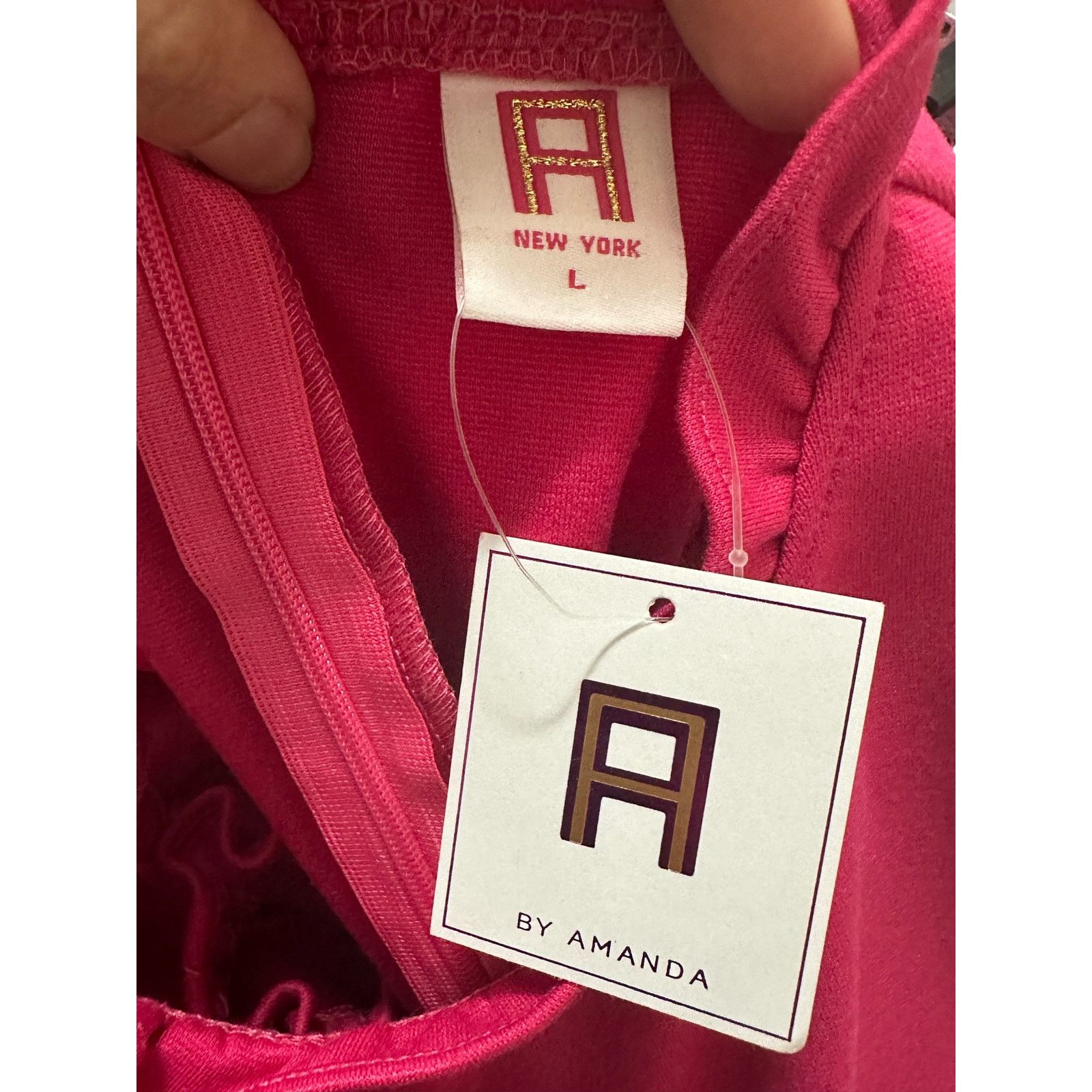 Amanda Uprichard Amanda Uprichard fuchsia sleeveless sheath dress size Large Size L / US 10 / IT 46 - 3 Thumbnail