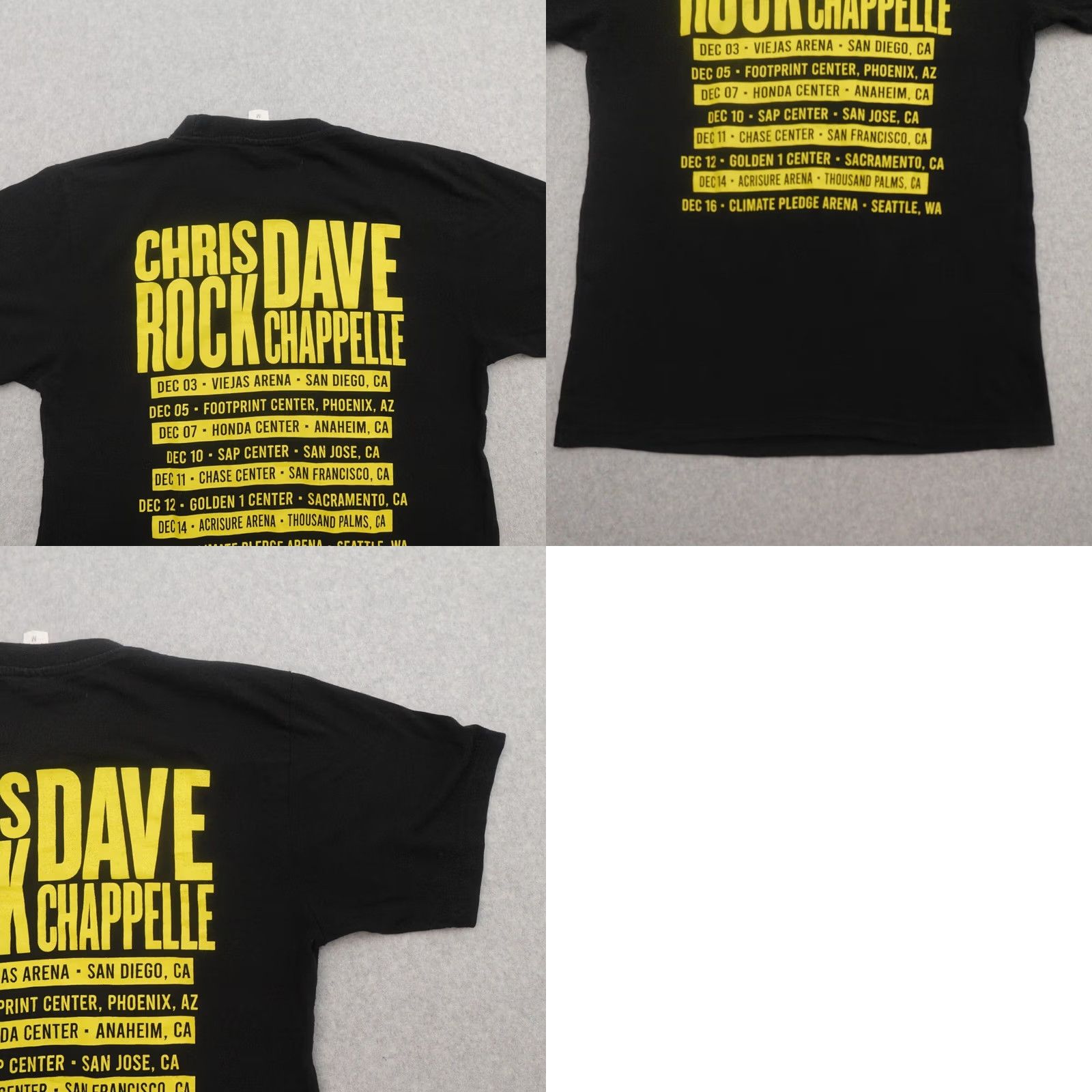 Vintage Chris Rock Dave Chappelle Legends Comedy Tour T-Shirt Medium Size US M / EU 48-50 / 2 - 9 Thumbnail