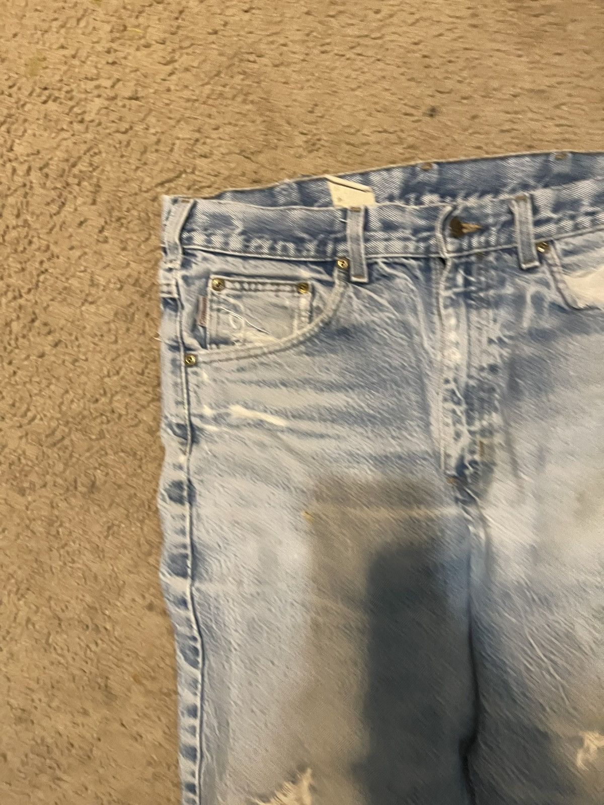 Carhartt Distressed straight fit jeans carhartt Size US 32 / EU 48 - 5 Thumbnail