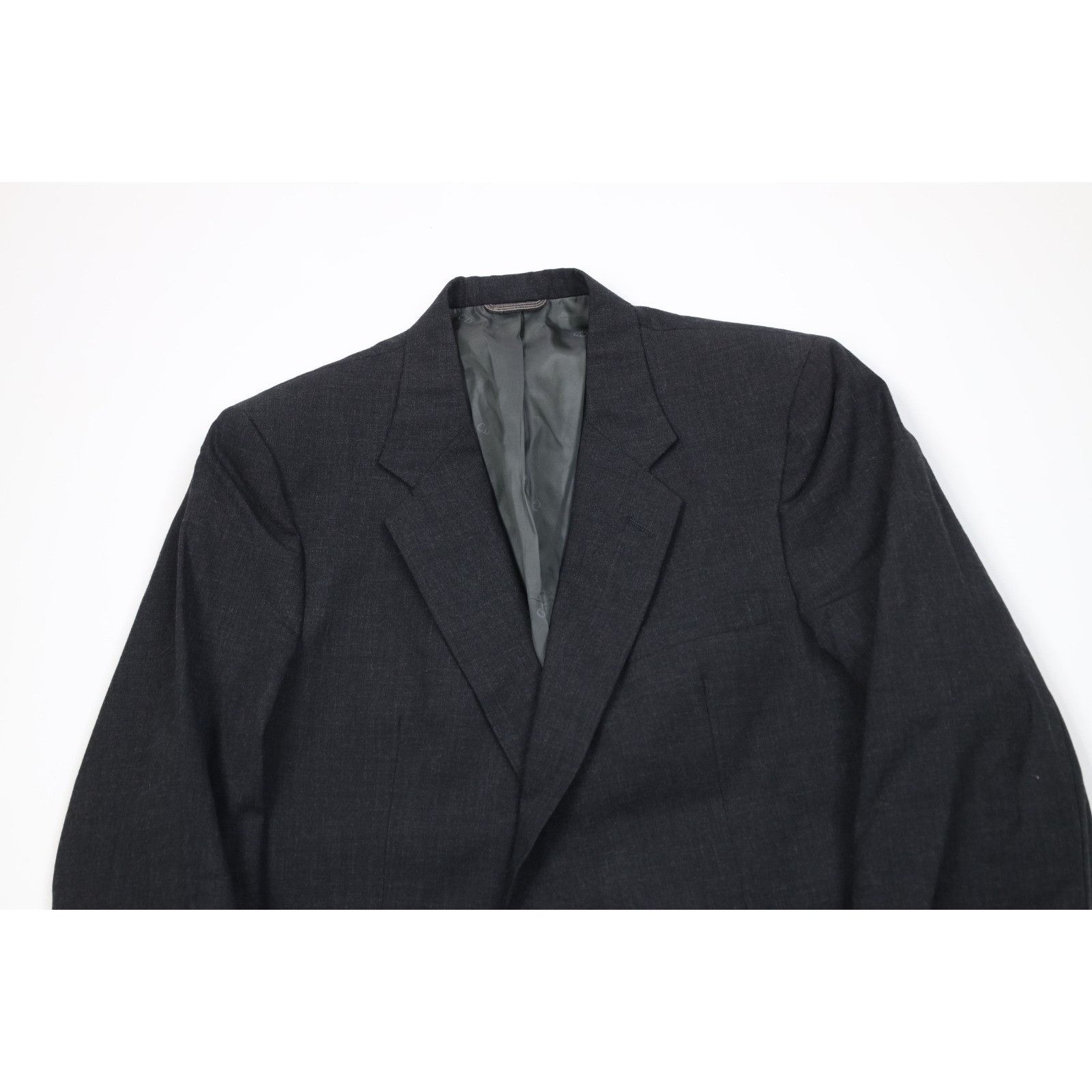 Christian Dior Monsieur Vintage 70s 80s Christian Dior 2 Piece Wool Suit Wedding Size 44L - 3 Thumbnail
