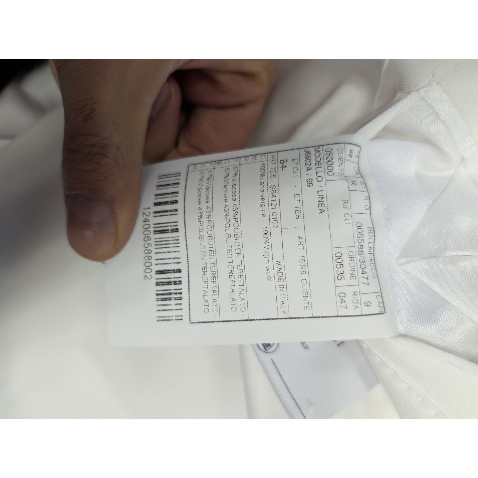 Boglioli o1rshd1 CC20 Jacket Tuxedo in White Size US M / EU 48-50 / 2 - 20 Thumbnail