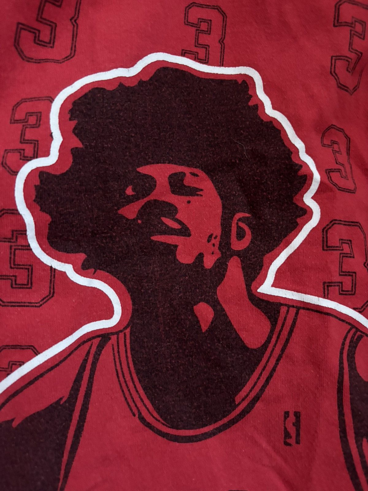 NBA RARE Vintage Y2K Ben Wallace Chicago Bulls Tee 3 NBA UNK Size US L / EU 52-54 / 3 - 4 Thumbnail