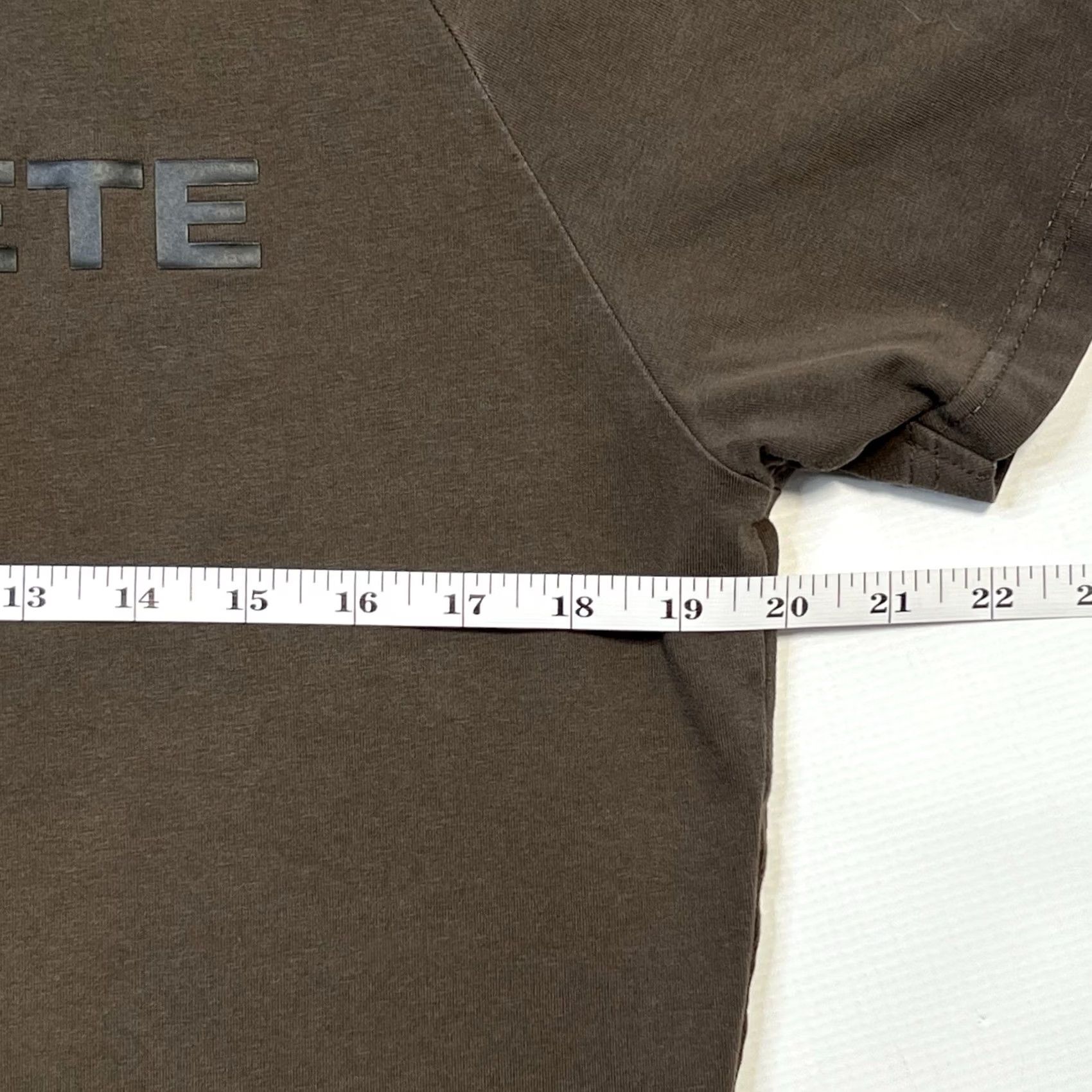 Vintage Alphalete Performance Tee T-Shirt Short Sleeve Brown Crew Neck Athletic Fit Small Men Size US S / EU 44-46 / 1 - 6 Thumbnail