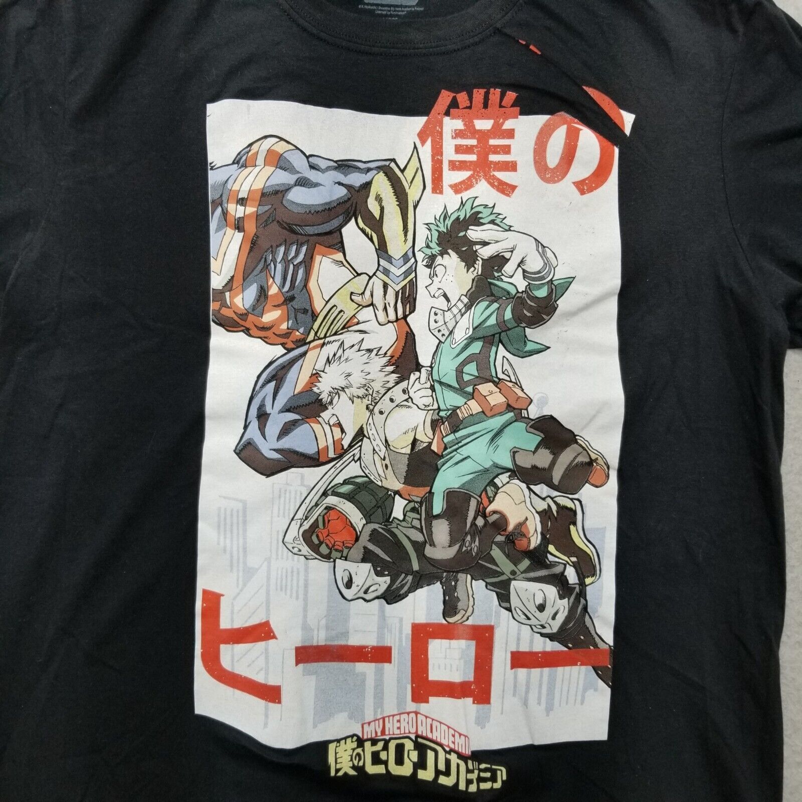 Other My Hero Academia Anime Shirt Mens Large Black Short Sleeve Size US L / EU 52-54 / 3 - 2 Thumbnail
