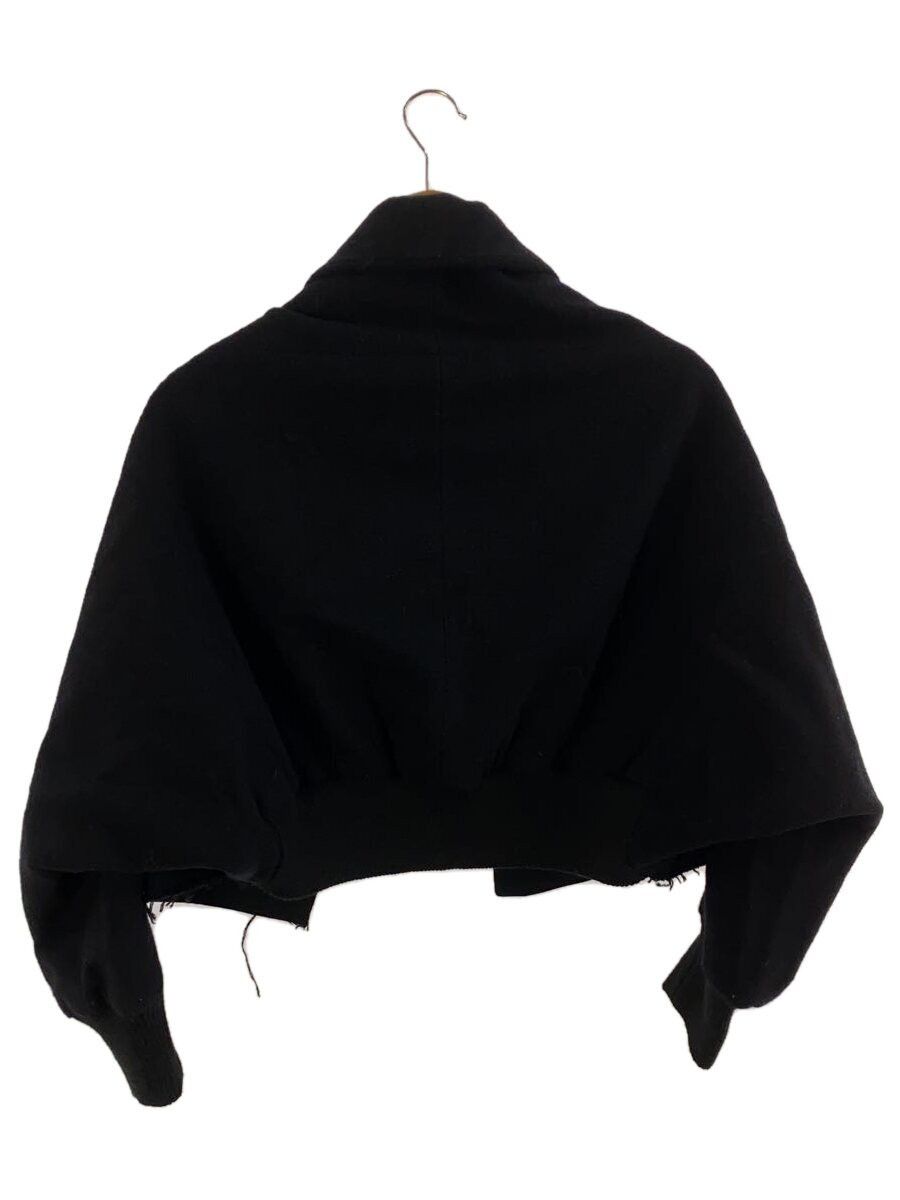 Yohji Yamamoto YOHJI YAMAMOTO Y's Wool/Black/Buttonless Jacket Size US S / EU 44-46 / 1 - 2 Thumbnail