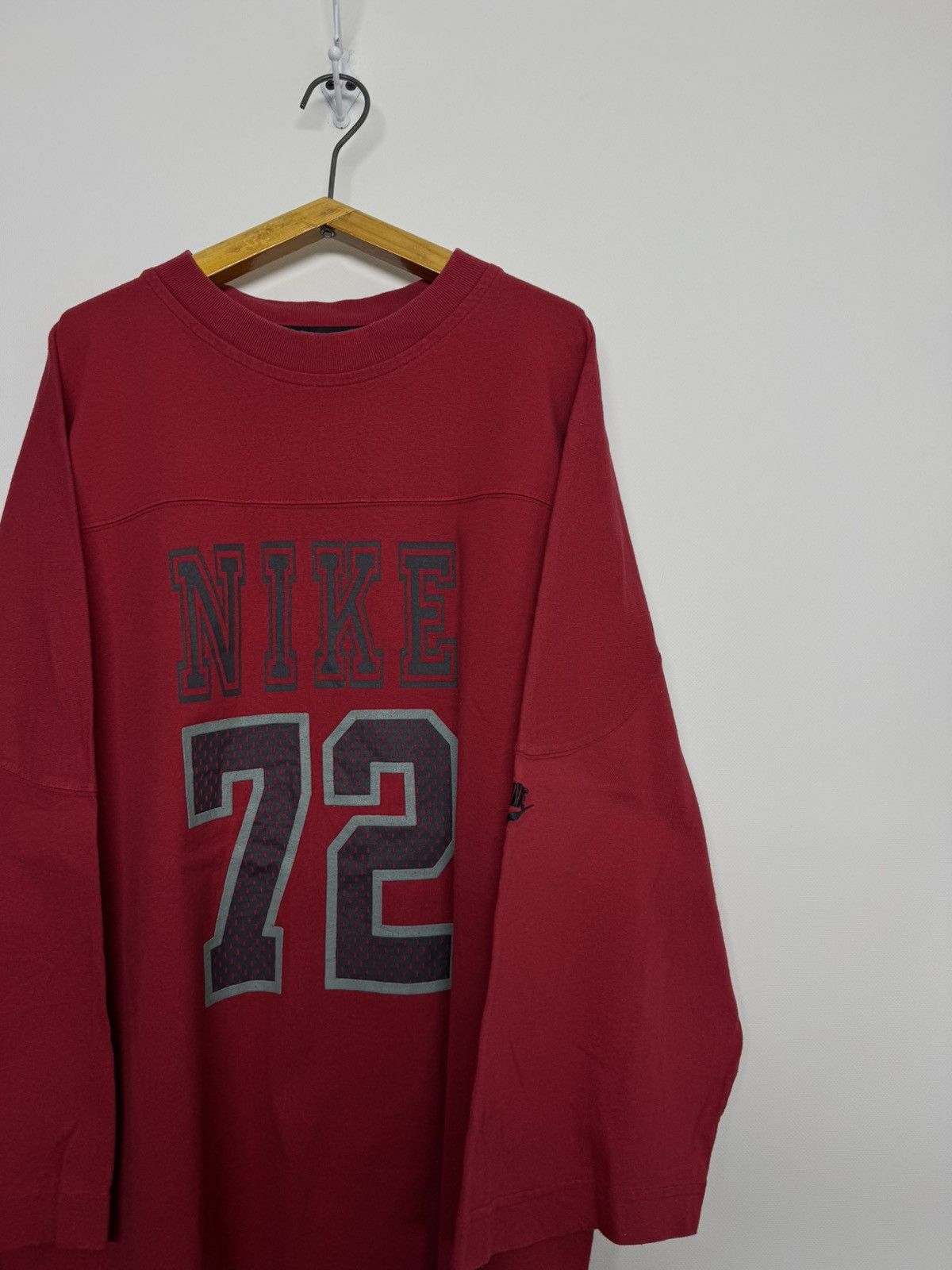 Nike Vintage Y2k Nike Big Logo Long Sleeve 00’s Size US XL / EU 56 / 4 - 6 Thumbnail