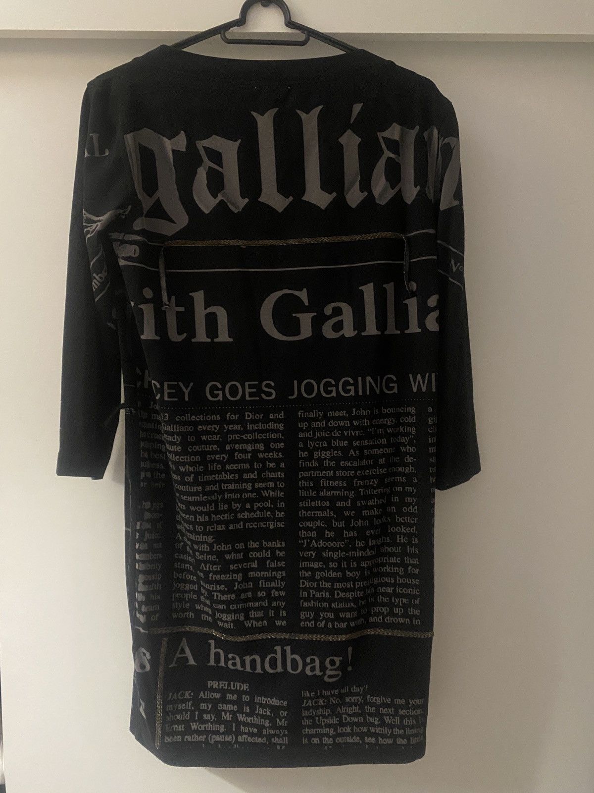 John Galliano John galliano luxury newspaper mini dress Size XS / US 0-2 / IT 36-38 - 3 Thumbnail