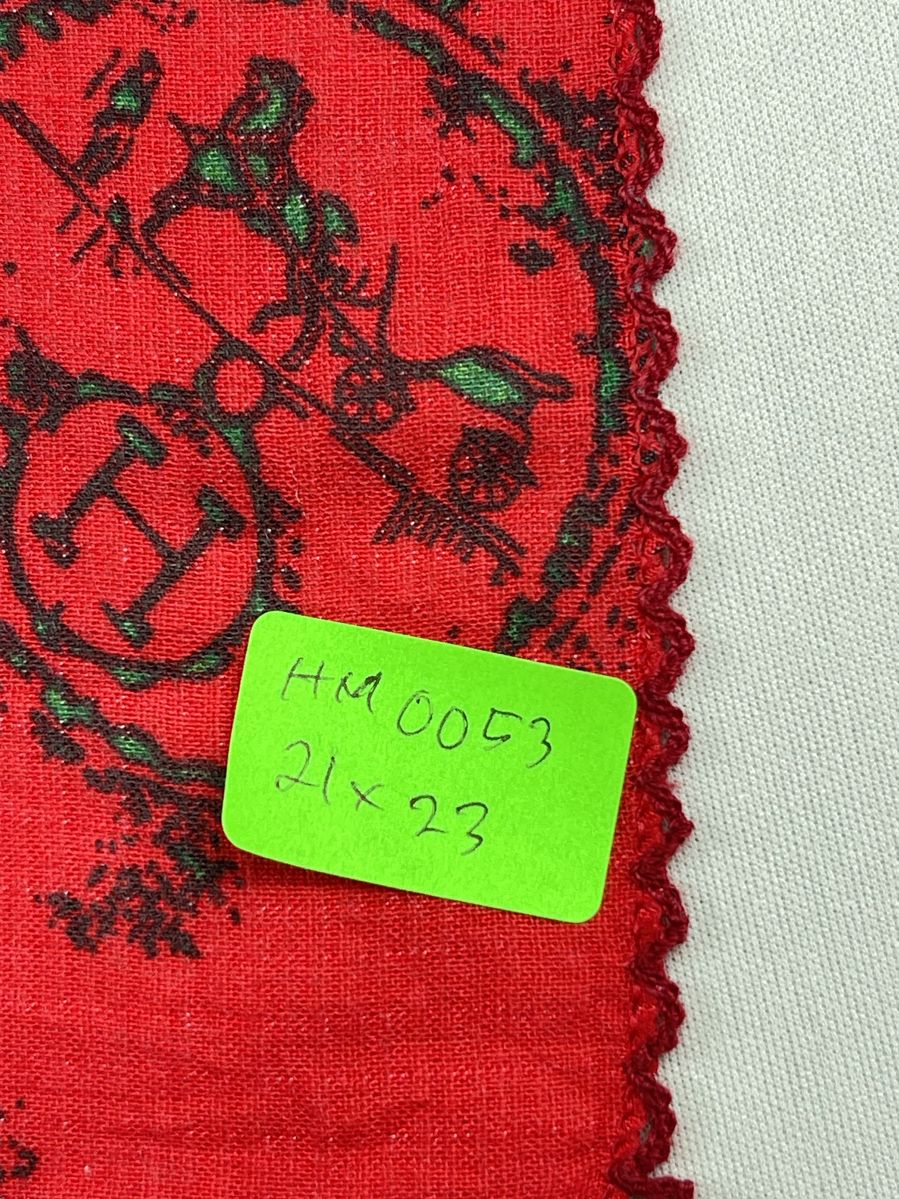 Hermes Vintage Hermes Handkerchief Pocket Square Bandana HM0053 Size ONE SIZE - 8 Thumbnail