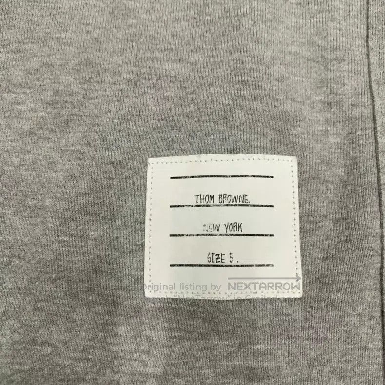 Thom Browne Thom Browne Grey hoodie Size US XXL / EU 58 / 5 - 4 Thumbnail