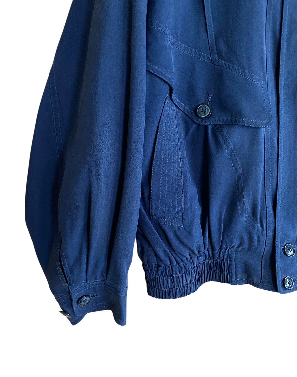 Vintage Vintage Brand Silk Story 100% Silk Bomber Jacket 1990s Size US L / EU 52-54 / 3 - 4 Thumbnail