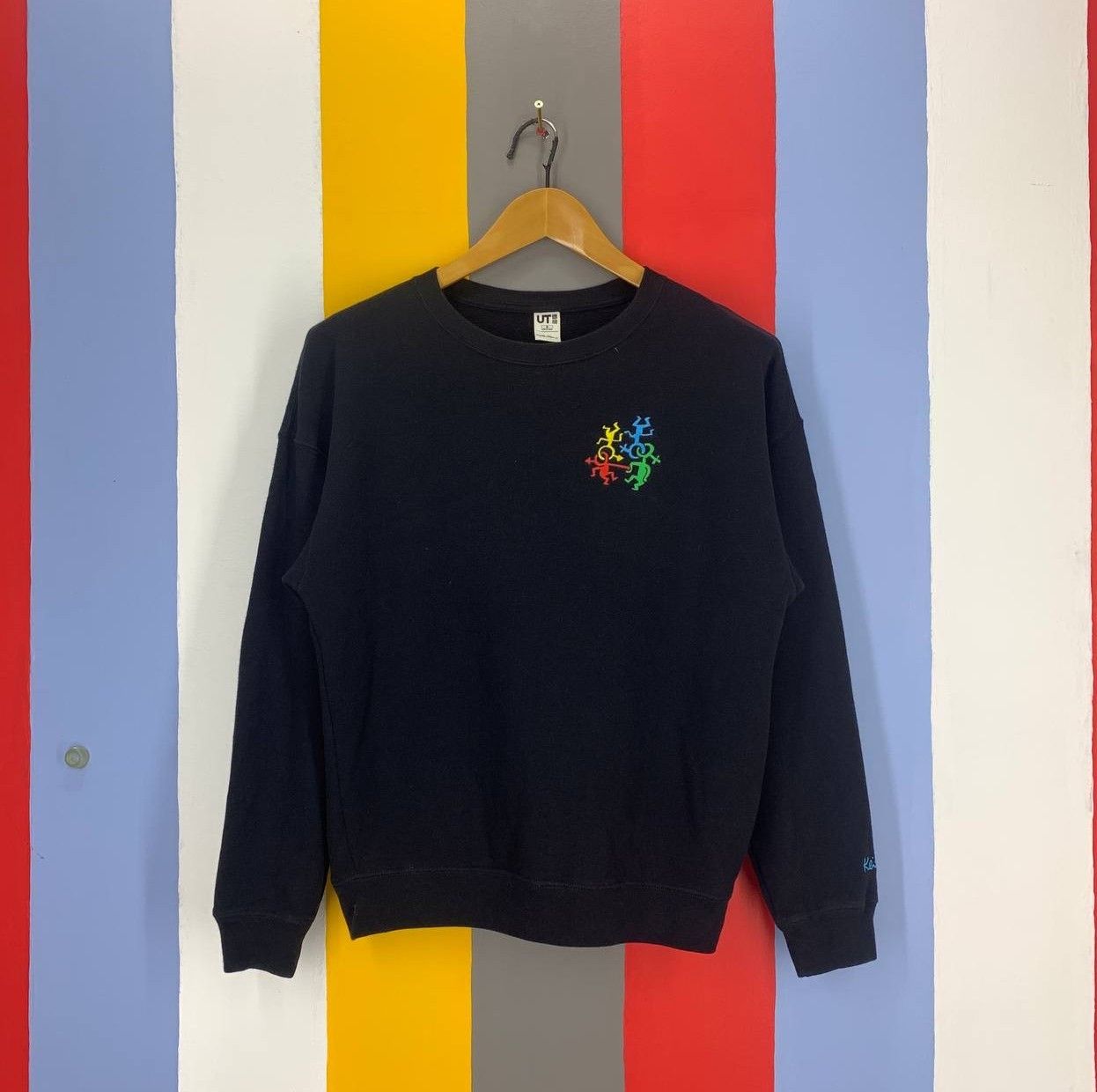 Uniqlo KEITH HARING x UNIQLO Crew Neck Sweatshirt #2535/P Size US S / EU 44-46 / 1 - 1 Thumbnail
