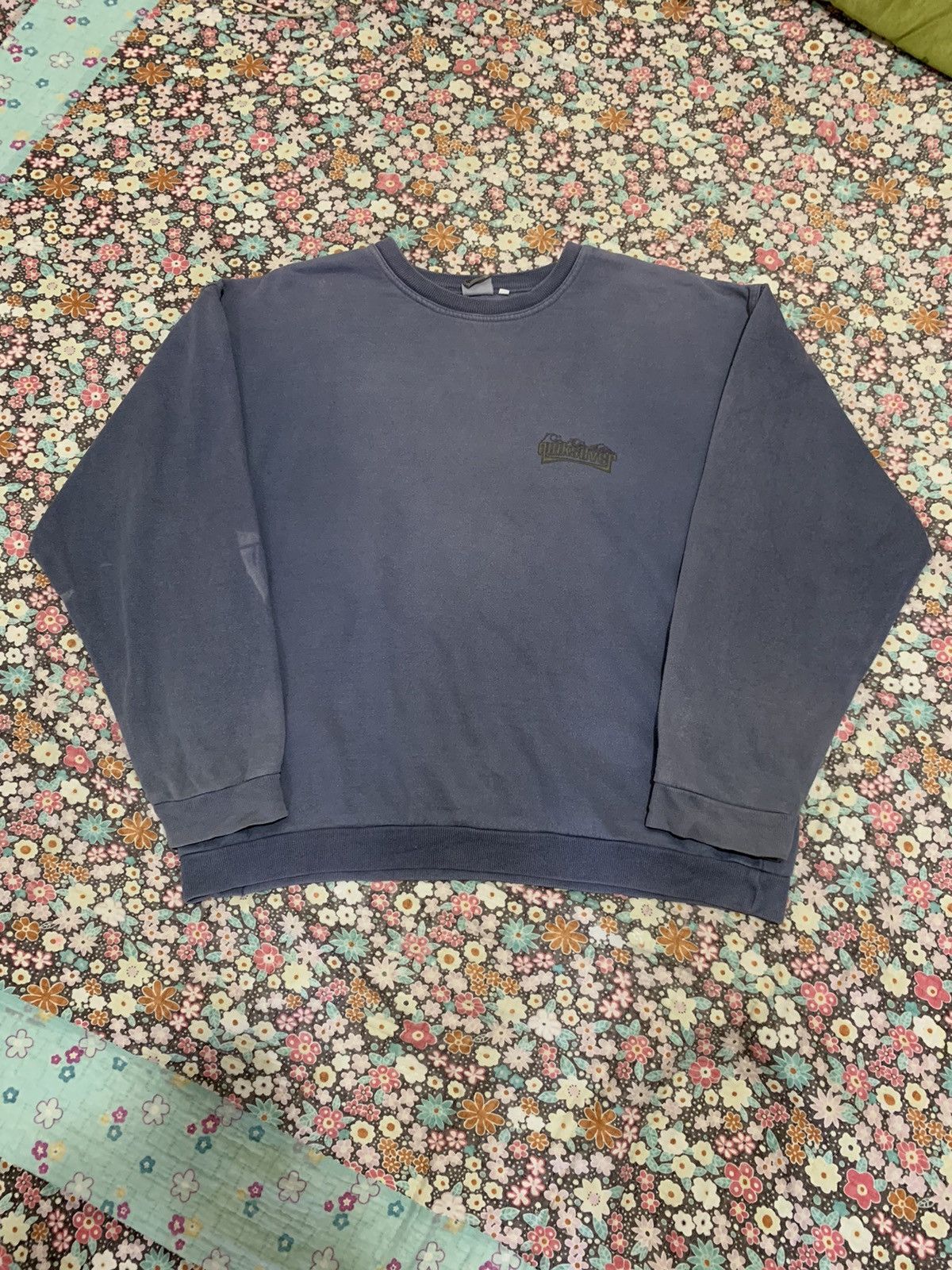 Quiksilver Vintage Quiksilver Silver Edition Sweatshirt Sun faded Size US XL / EU 56 / 4 - 2 Thumbnail
