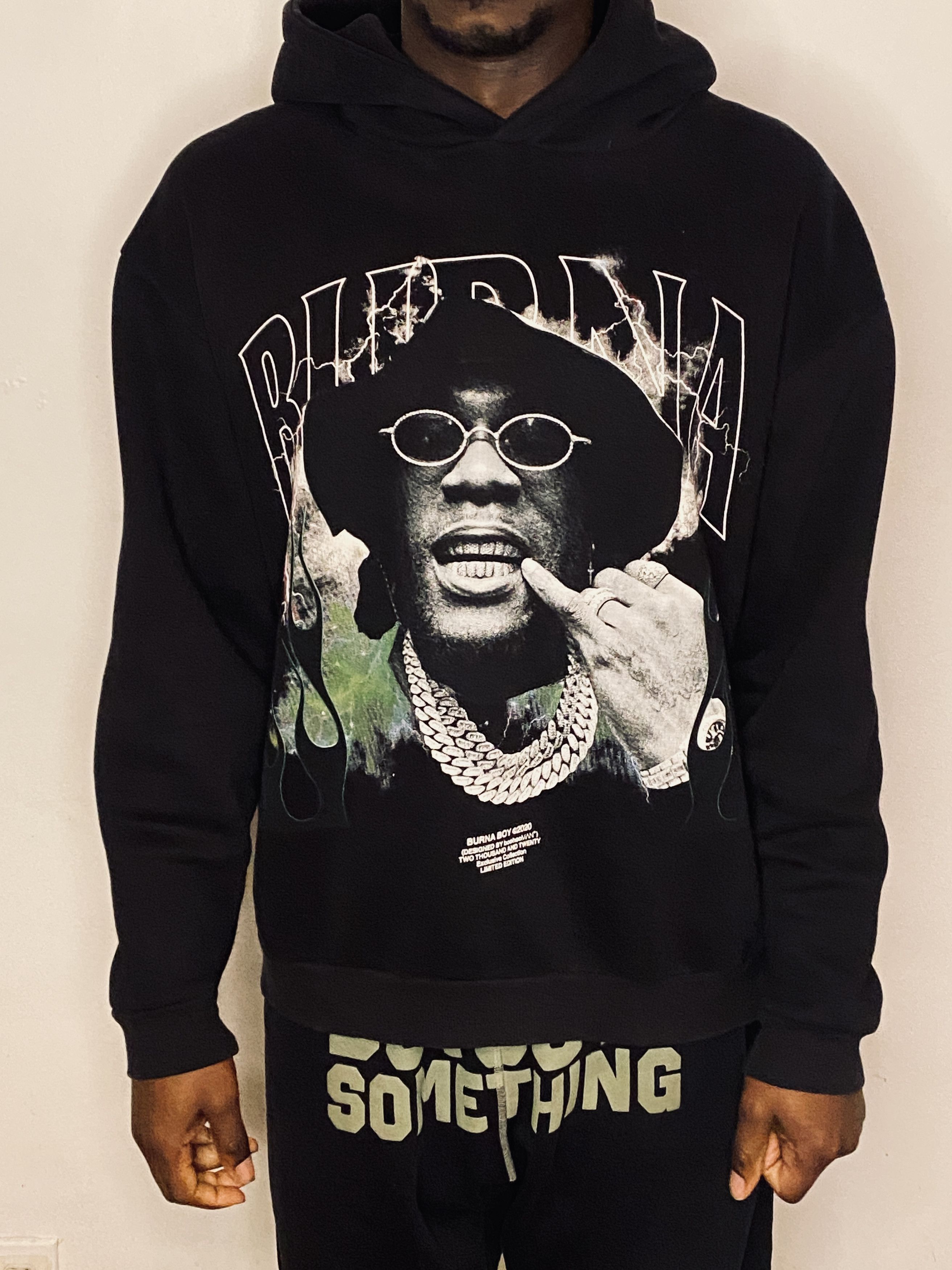 Boohoo Boohoo Man X Burna Boy Hoodie Size US L / EU 52-54 / 3 - 2 Thumbnail