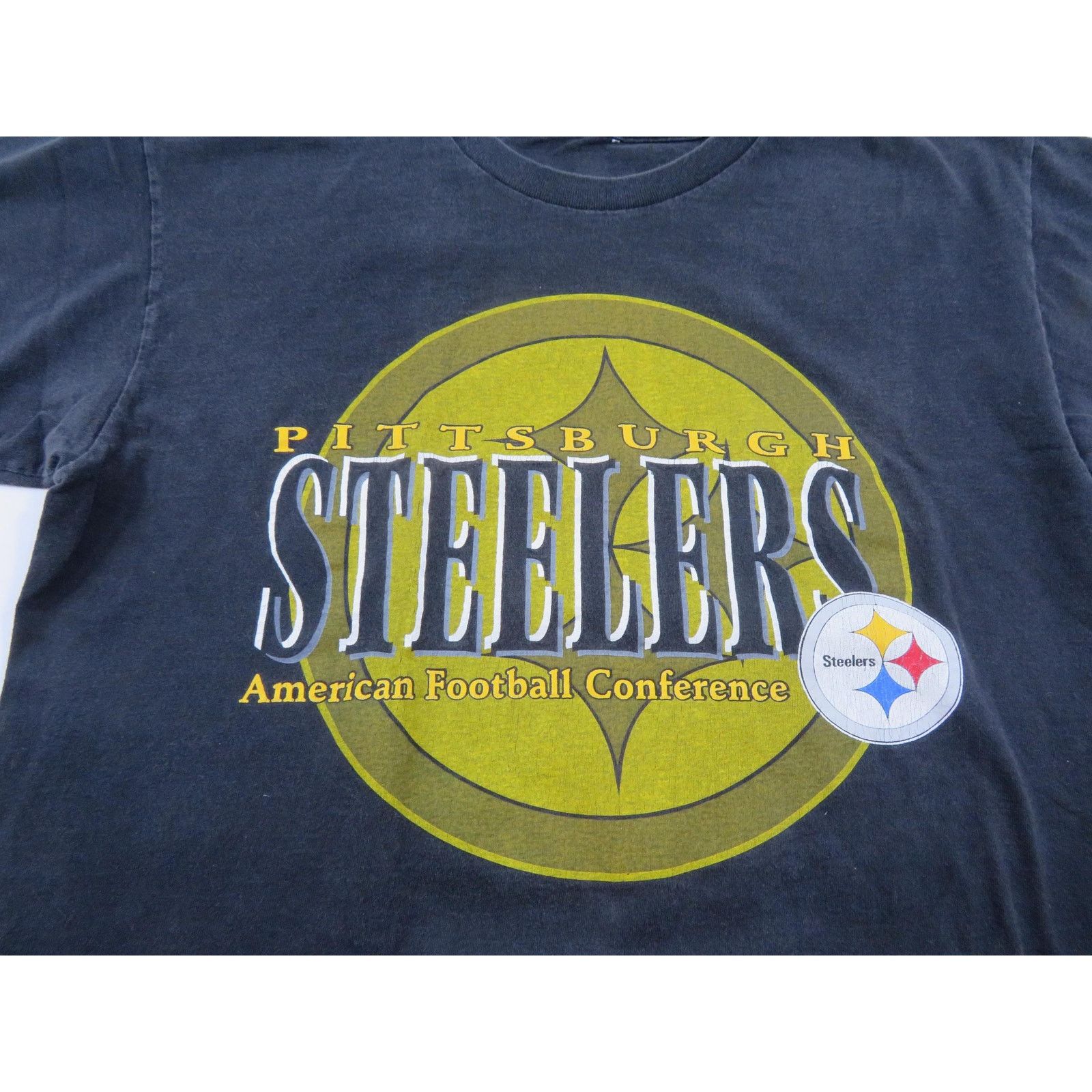 Starter 90s Pittsburgh Steelers Starter Black Gold T-shirt Sz XL Size US XL / EU 56 / 4 - 5 Thumbnail