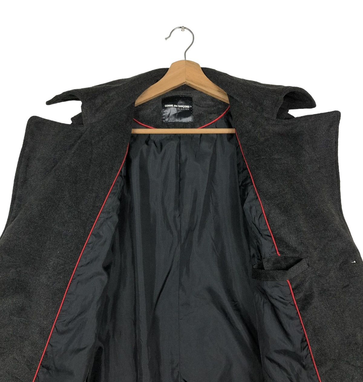 Comme des Garcons 🔥S13915 COMME DES GARCONS EAU DE PARIUM WOOL JACKET Size US L / EU 52-54 / 3 - 14 Thumbnail