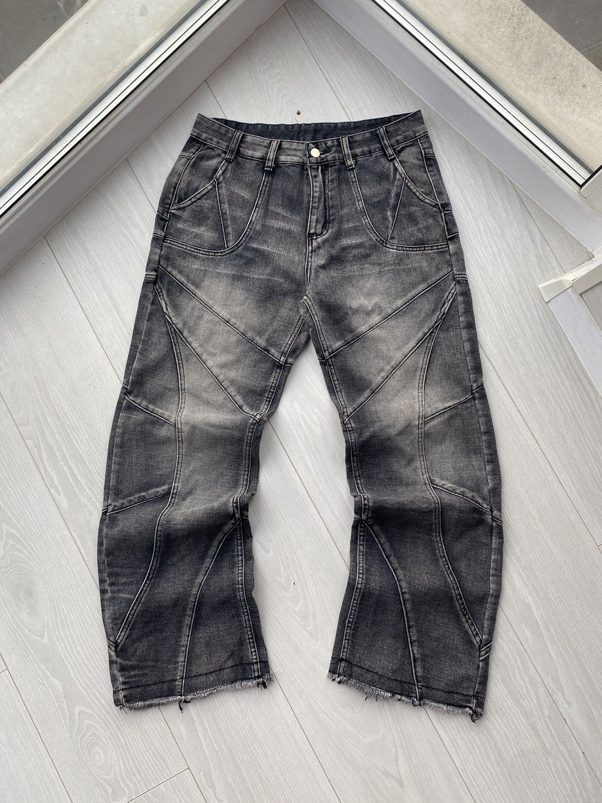 Japanese Brand × Vintage Amazing design y2k jeans opium spider pants japanese Size US 34 / EU 50 - 1 Thumbnail