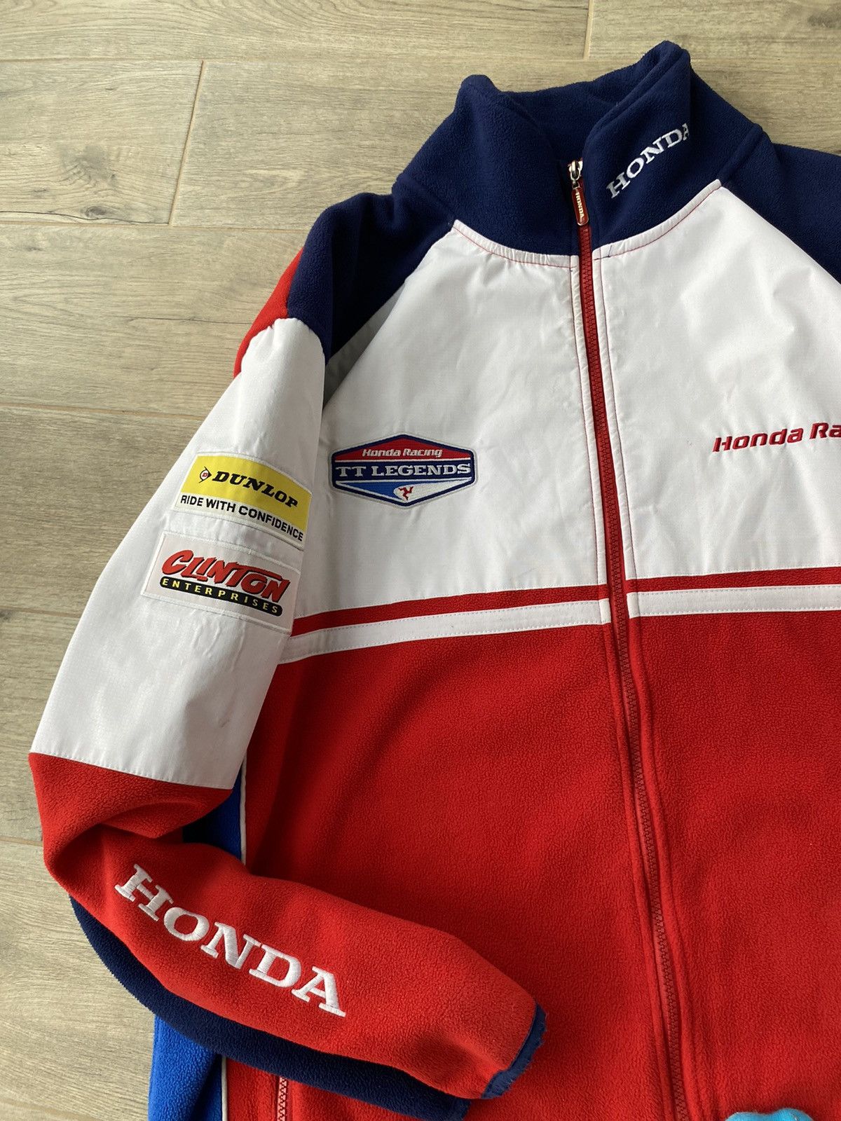 Formula 1 × Honda Honda Vintage Racing Fleece Jacket Size US XL / EU 56 / 4 - 10 Thumbnail