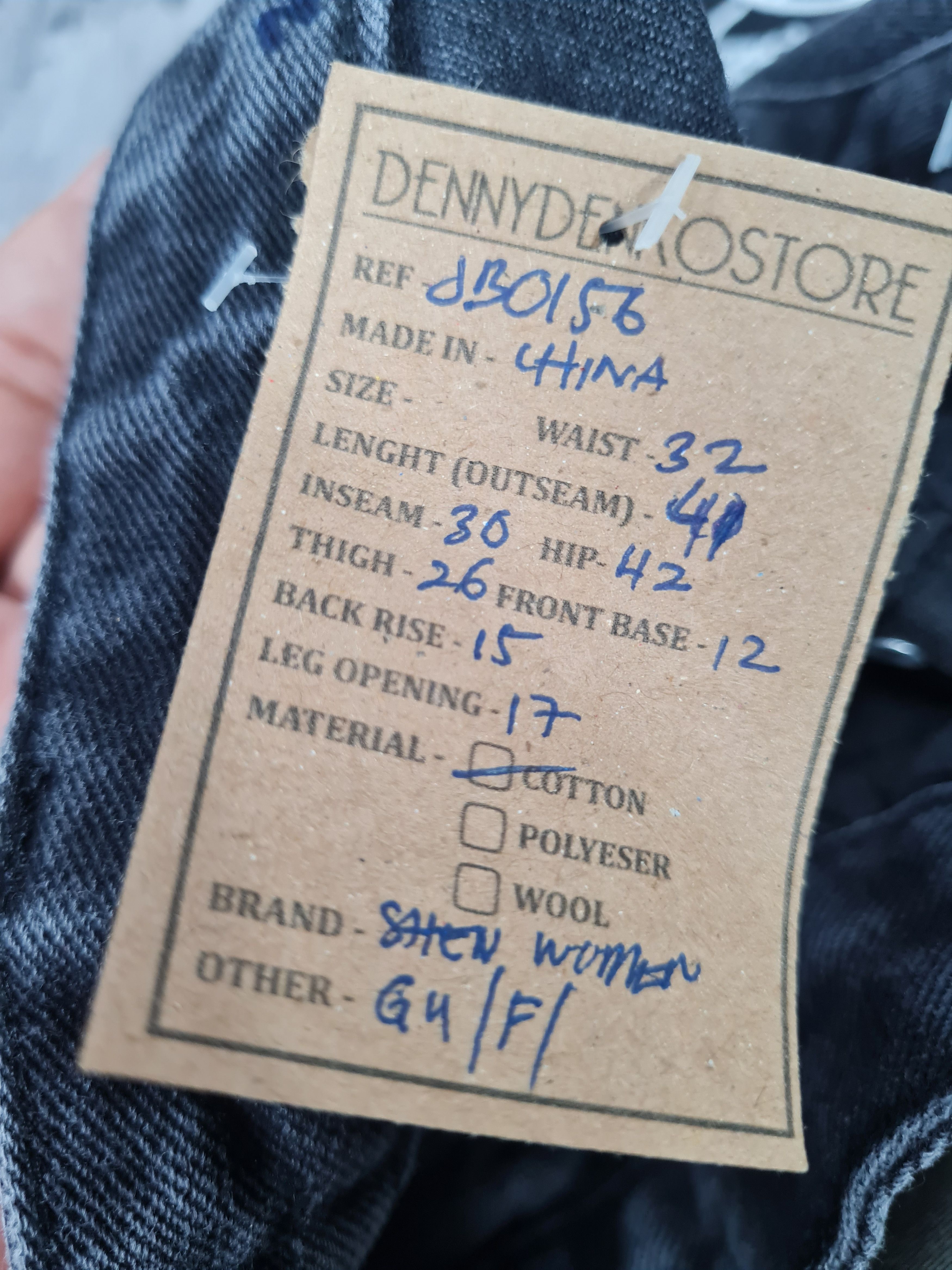 Other Shein Women Dragon Print Art Design Jeans Size 32x30 JB0156 Size US 32 / EU 48 - 11 Thumbnail