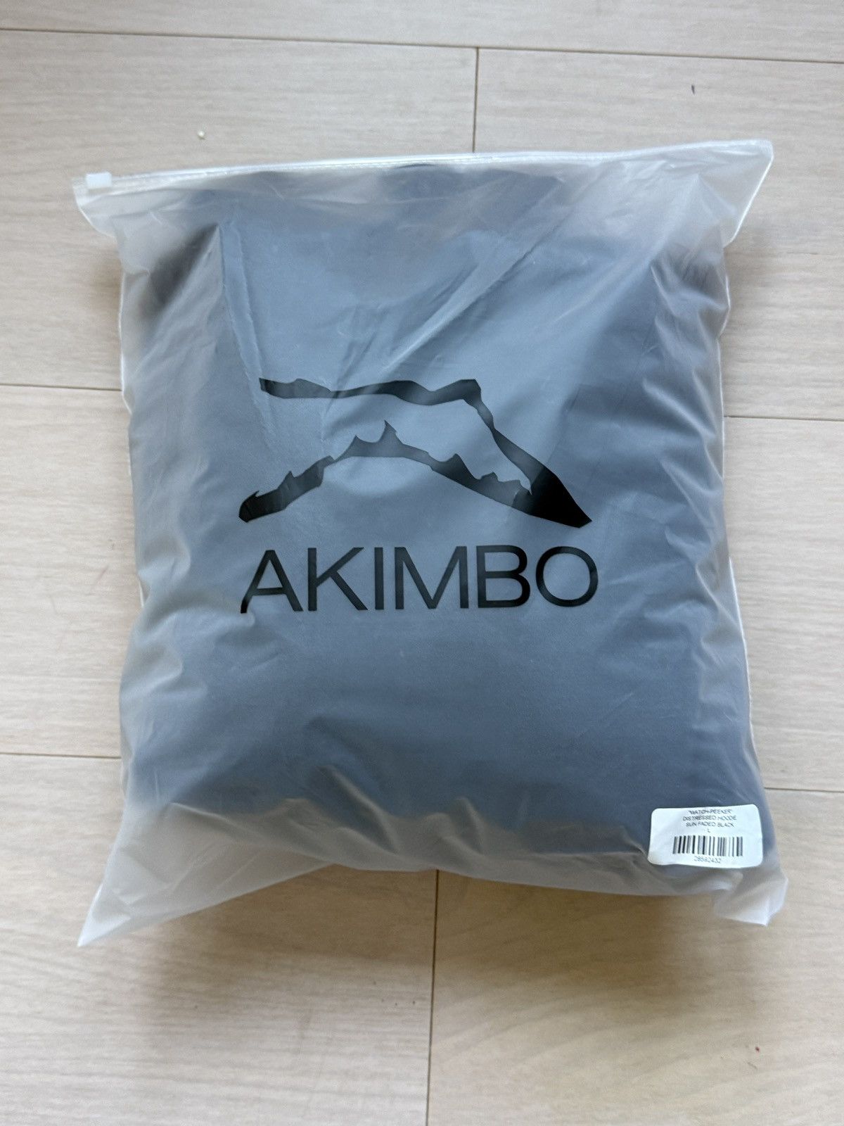 Akimbo Club "WATCH-PEEKER" DISTRESSED HOODIE - SUN FADED BLACK Size US M / EU 48-50 / 2 - 7 Thumbnail