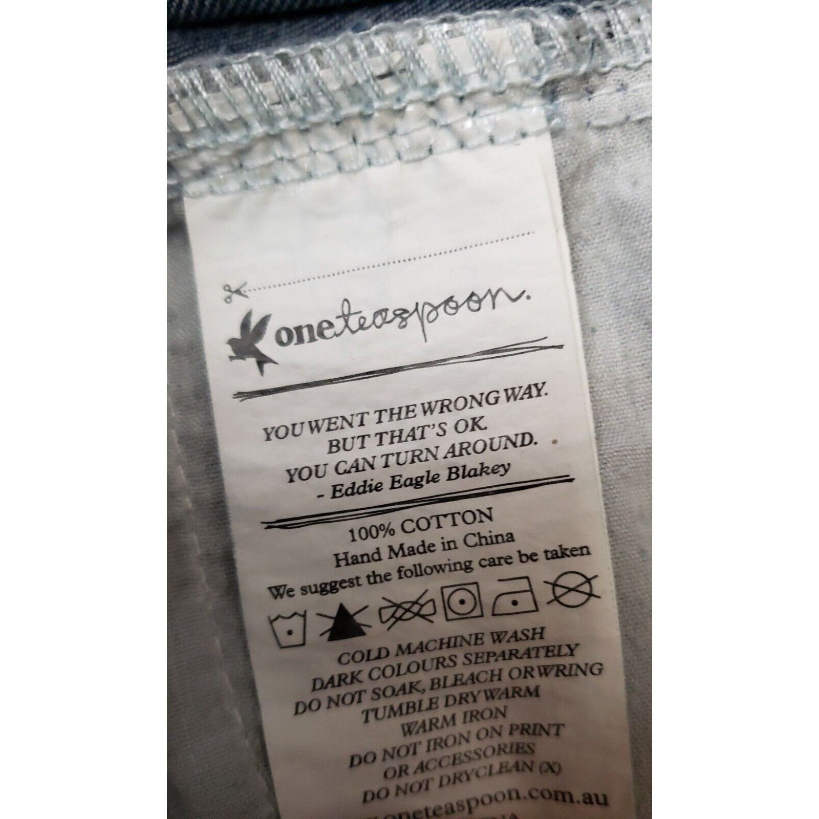 One Teaspoon NOWT ONE X ONE TEASPOON Awesome Baggies Relaxed Tapered Size 28" / US 6 / IT 42 - 10 Thumbnail