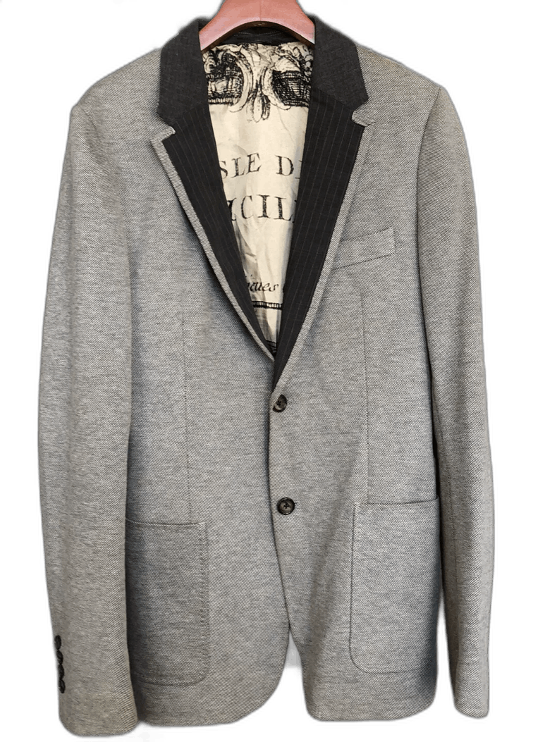 Dolce & Gabbana Casual Suit Jacket in Gray Color Size US M / EU 48-50 / 2 - 1 Thumbnail