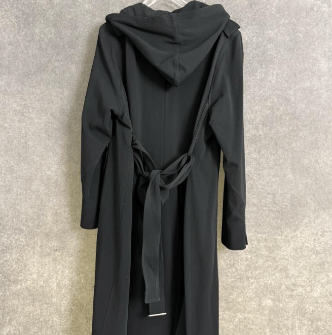Rick Owens Rick Owens Black Hooded Long Coat Size US S / EU 44-46 / 1 - 2 Thumbnail
