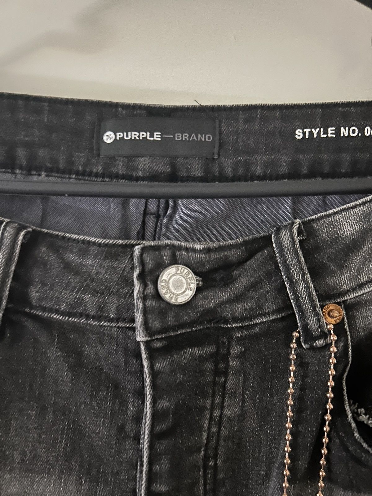 Vintage PURPLE JEANS BRAND NEW NEVER WORN Size US 32 / EU 48 - 3 Thumbnail