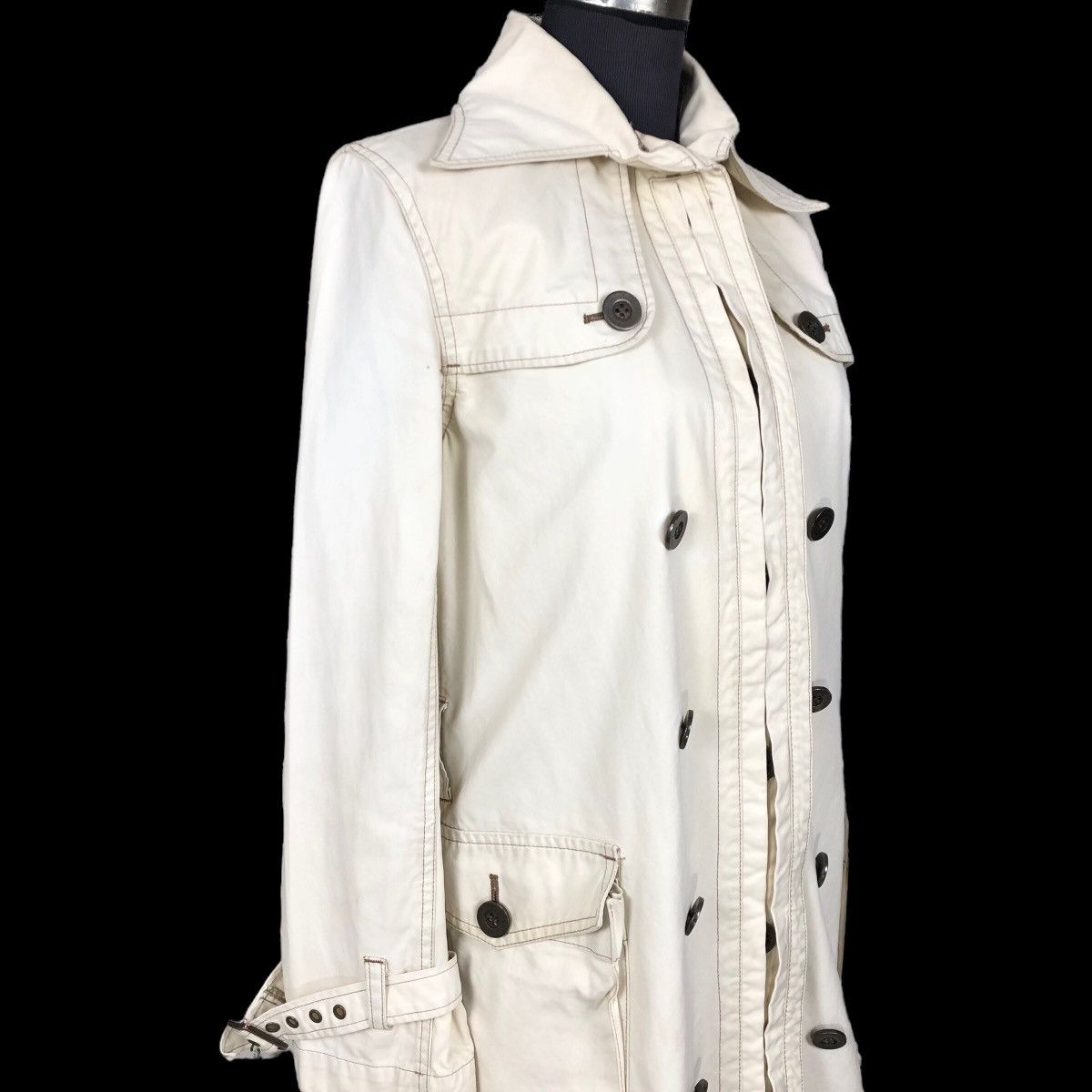 Hysteric Glamour Vintage Hysteric Glamour Cotton Canvas Trench Coat Size M / US 6-8 / IT 42-44 - 3 Thumbnail