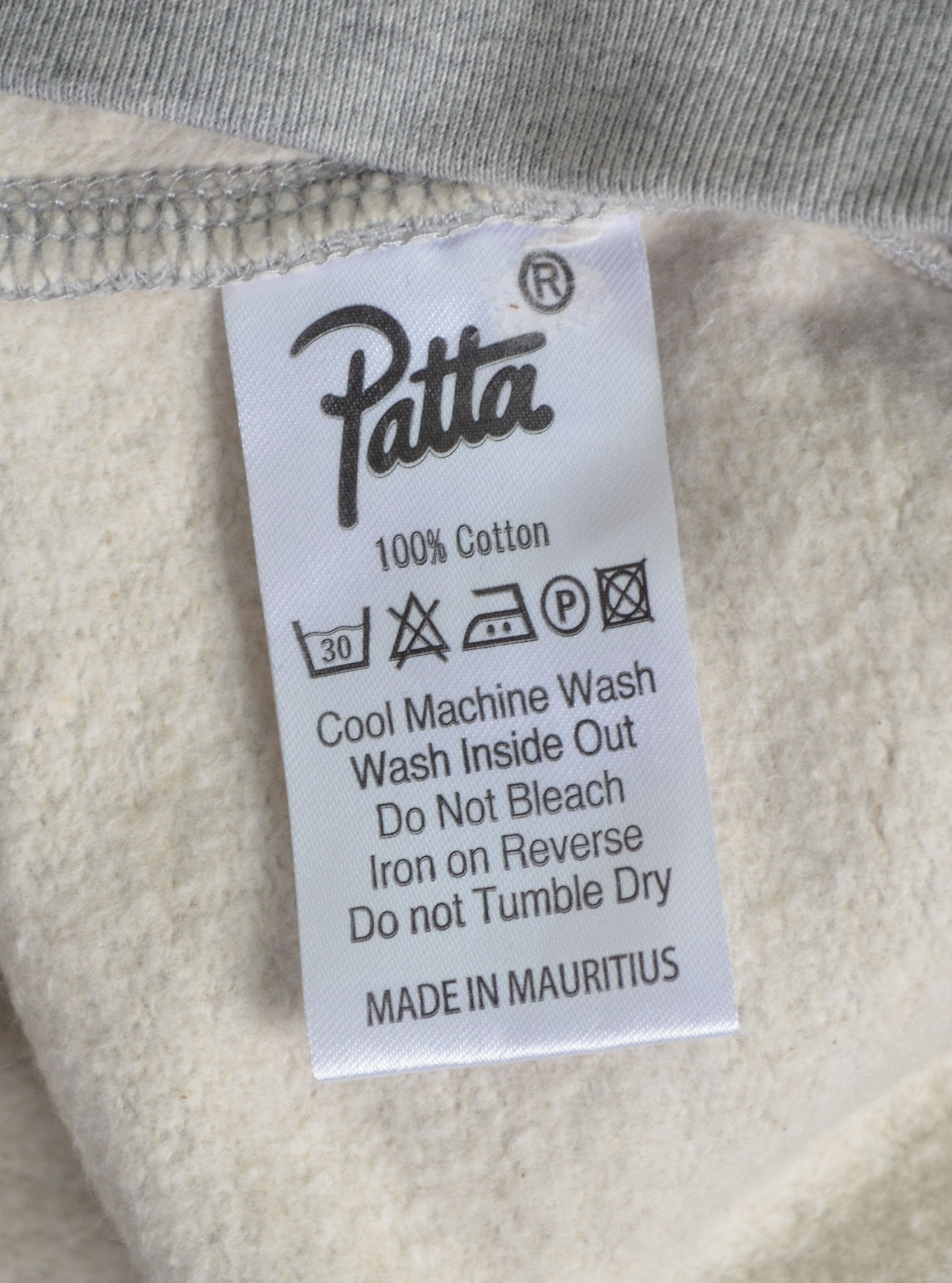 Designer × Patta Patta x Experimental Jetset Crewneck Sweatshirt Grey Size M Size US M / EU 48-50 / 2 - 16 Thumbnail