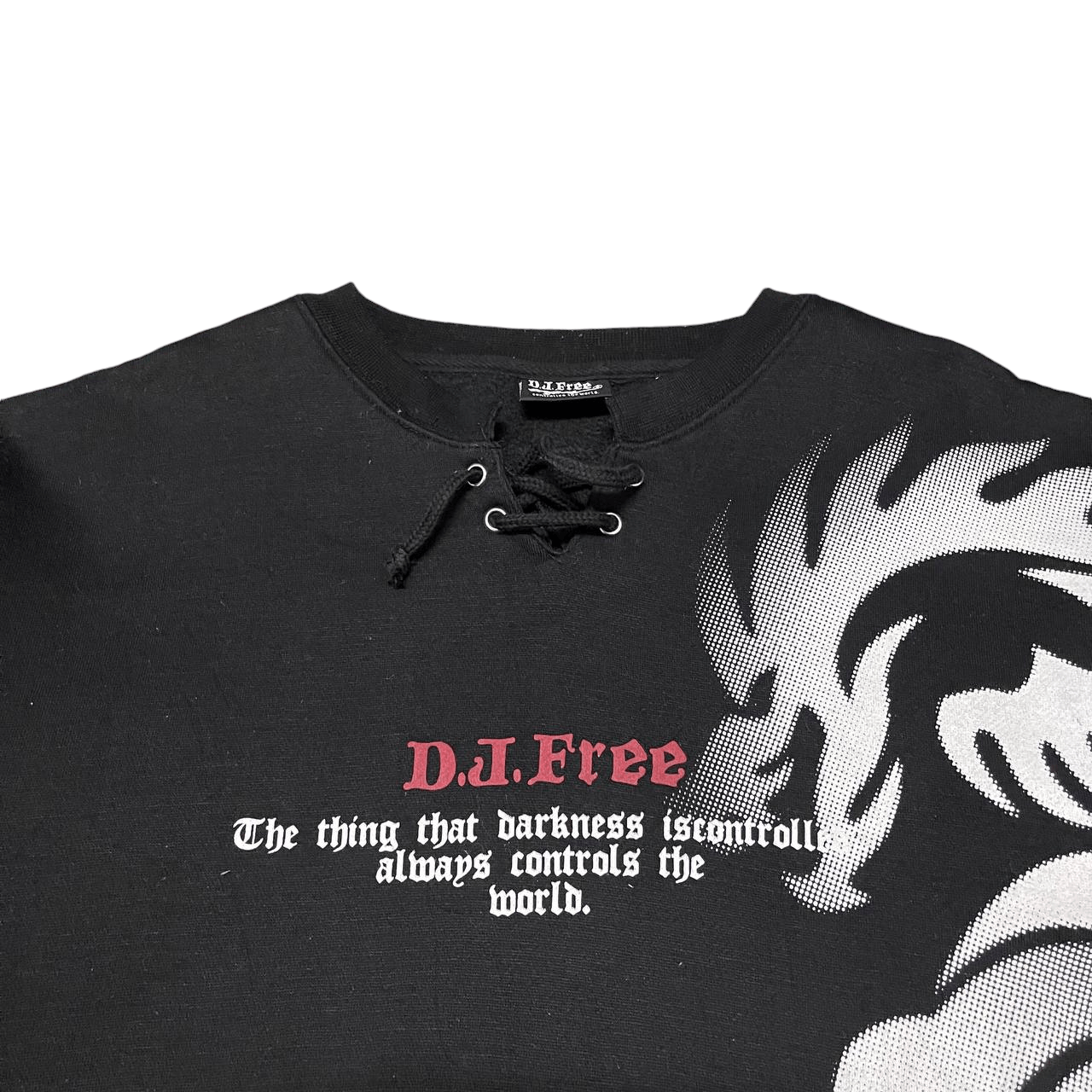 Japanese Brand Vintage DJ Free Dragon Design Crewneck Sweatshirt Size US L / EU 52-54 / 3 - 3 Thumbnail