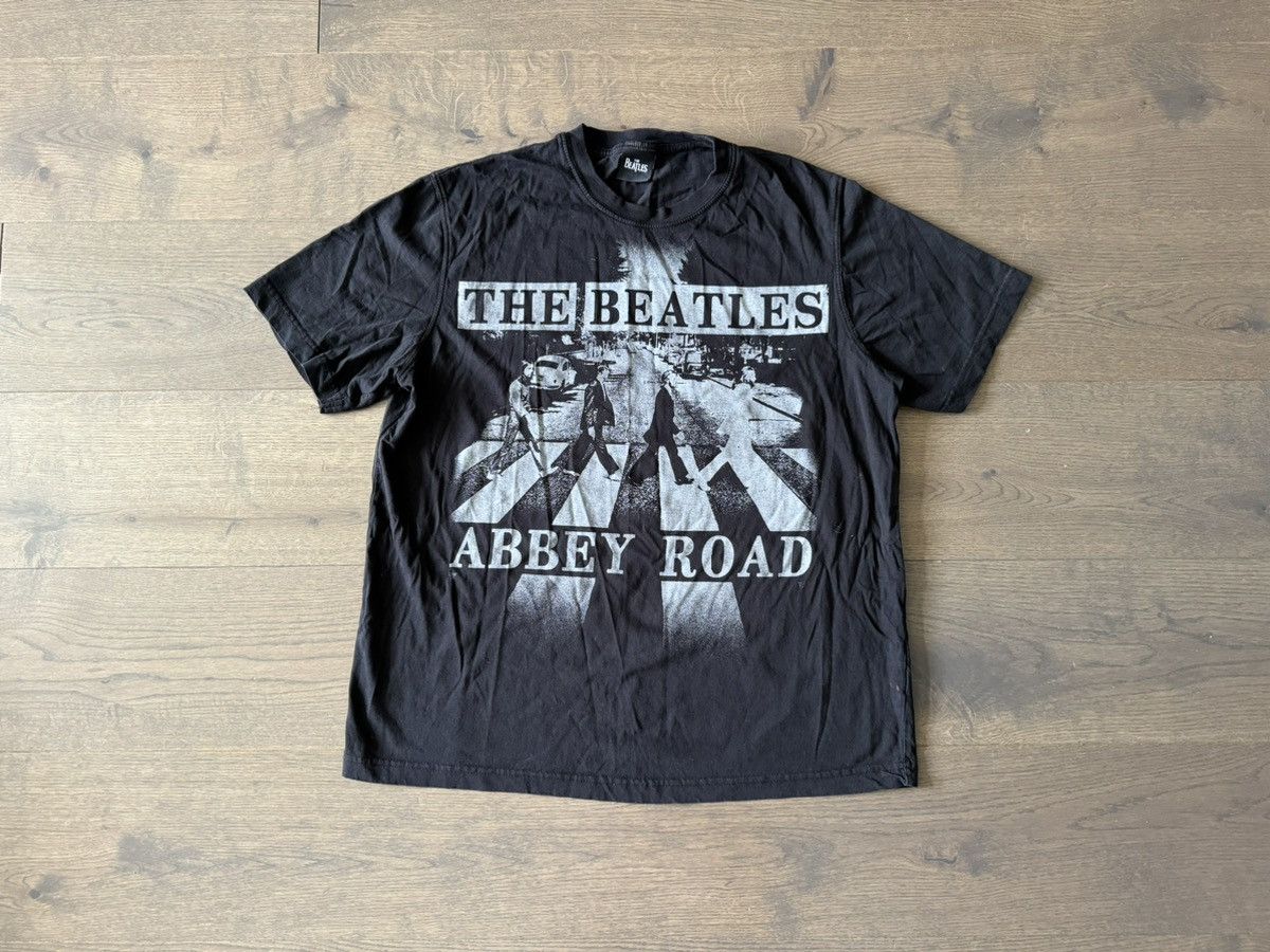 Apple × Band Tees × Vintage The Beatles Promo Vintage 2008 Black T-Shirt Size US L / EU 52-54 / 3 - 1 Thumbnail