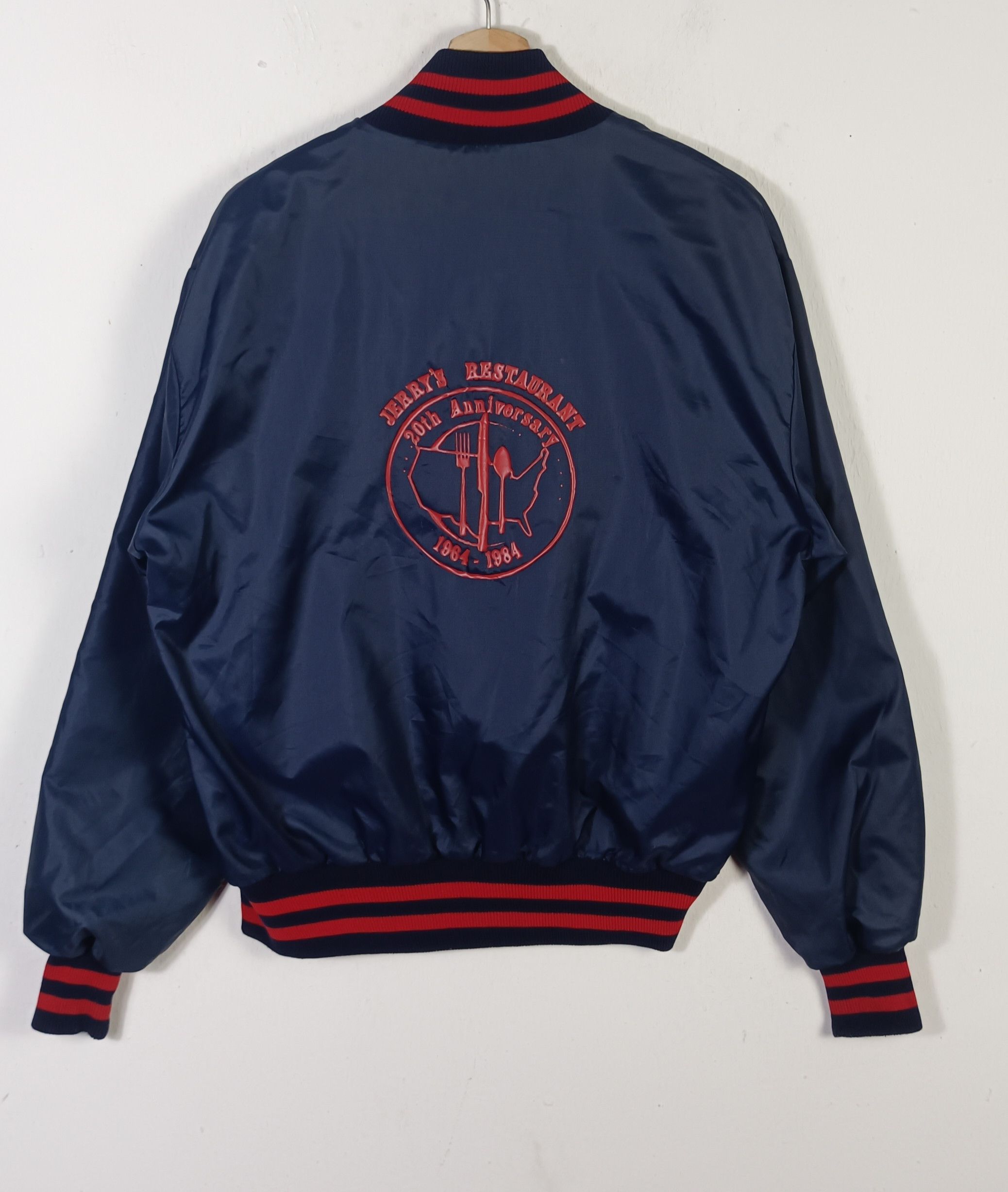 Delong Vintage Delong Sportswear Bomber Jacket Size US M / EU 48-50 / 2 - 1 Thumbnail