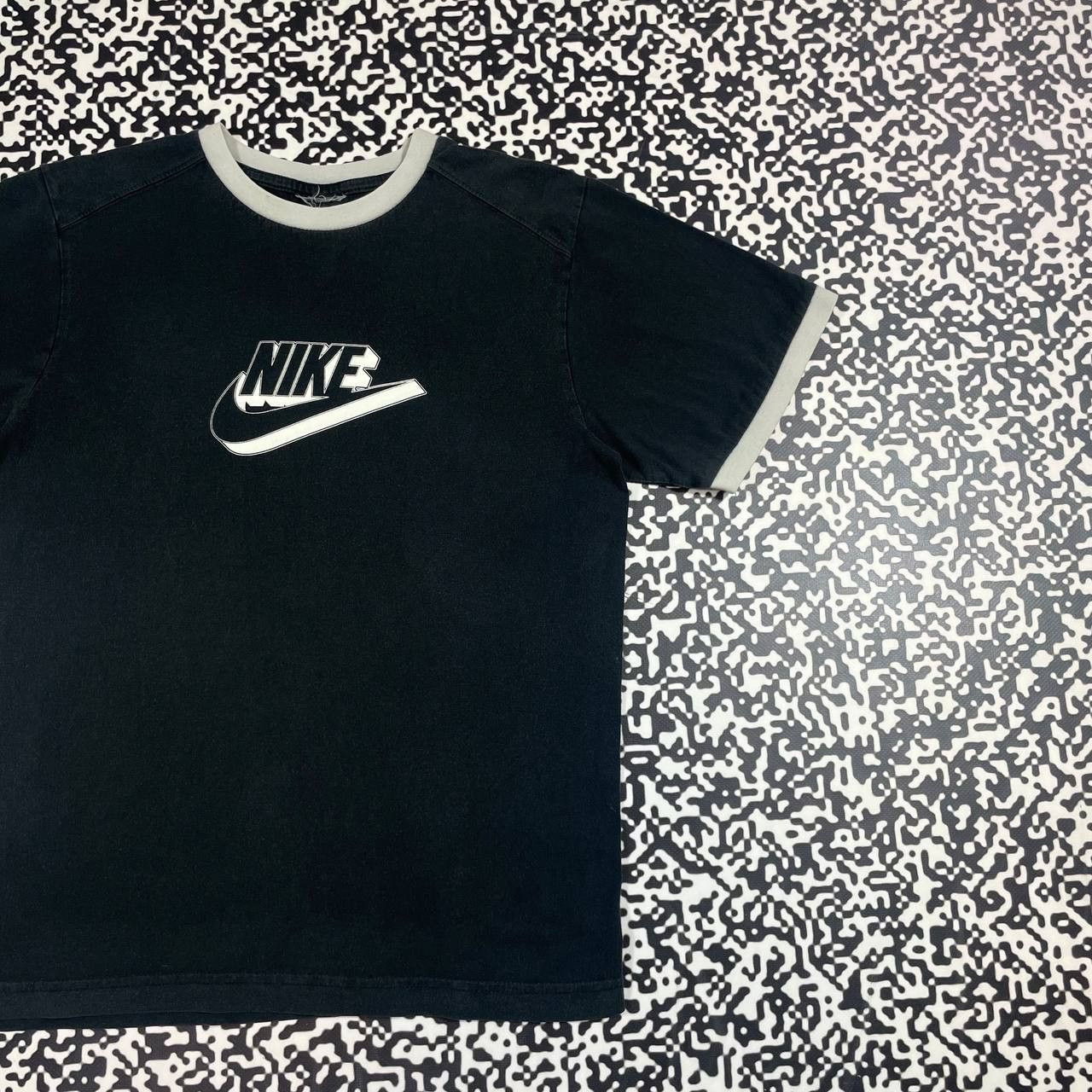 Nike Vintage Y2K Nike Swoosh Big Logo Retro Style Faded T-shirt Size M / US 6-8 / IT 42-44 - 5 Thumbnail