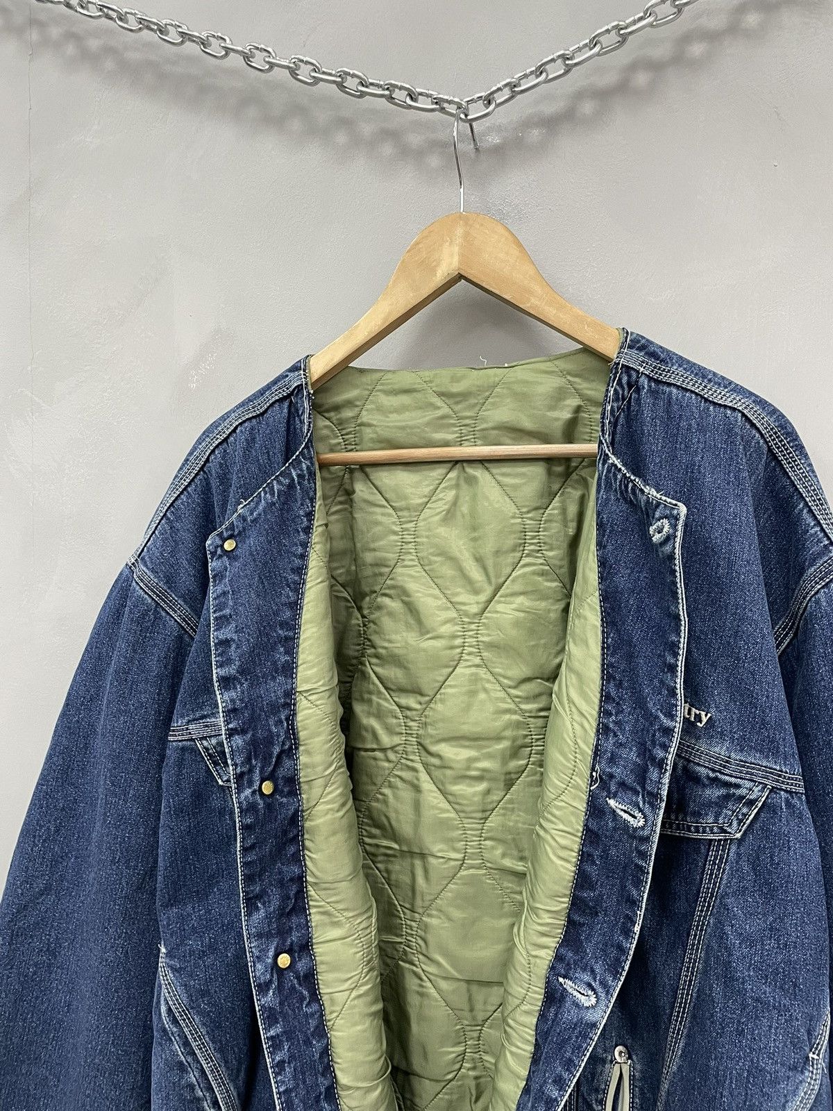 Diesel Diesel trucker denim jacket retro hype rare y2k Size US XXL / EU 58 / 5 - 7 Thumbnail